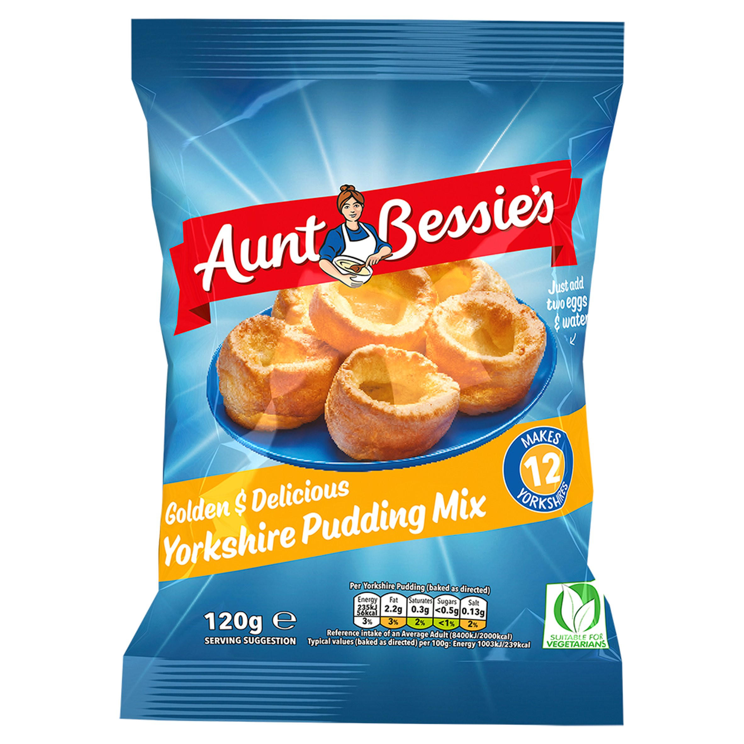 Aunt Bessie's Yorkshire Pudding Mix 120g