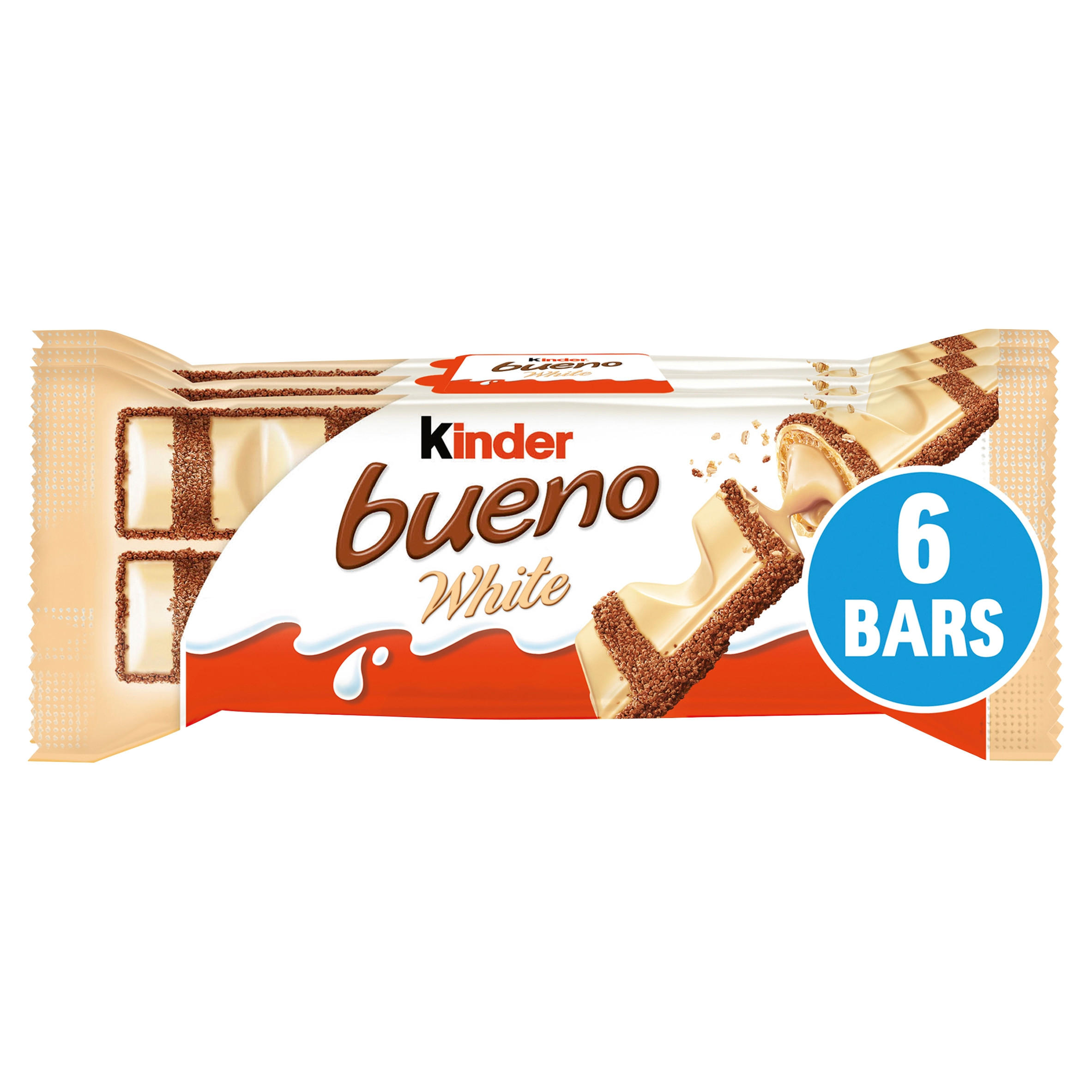 Kinder Bueno White Milk and Hazelnuts 3 x 39g (117g)