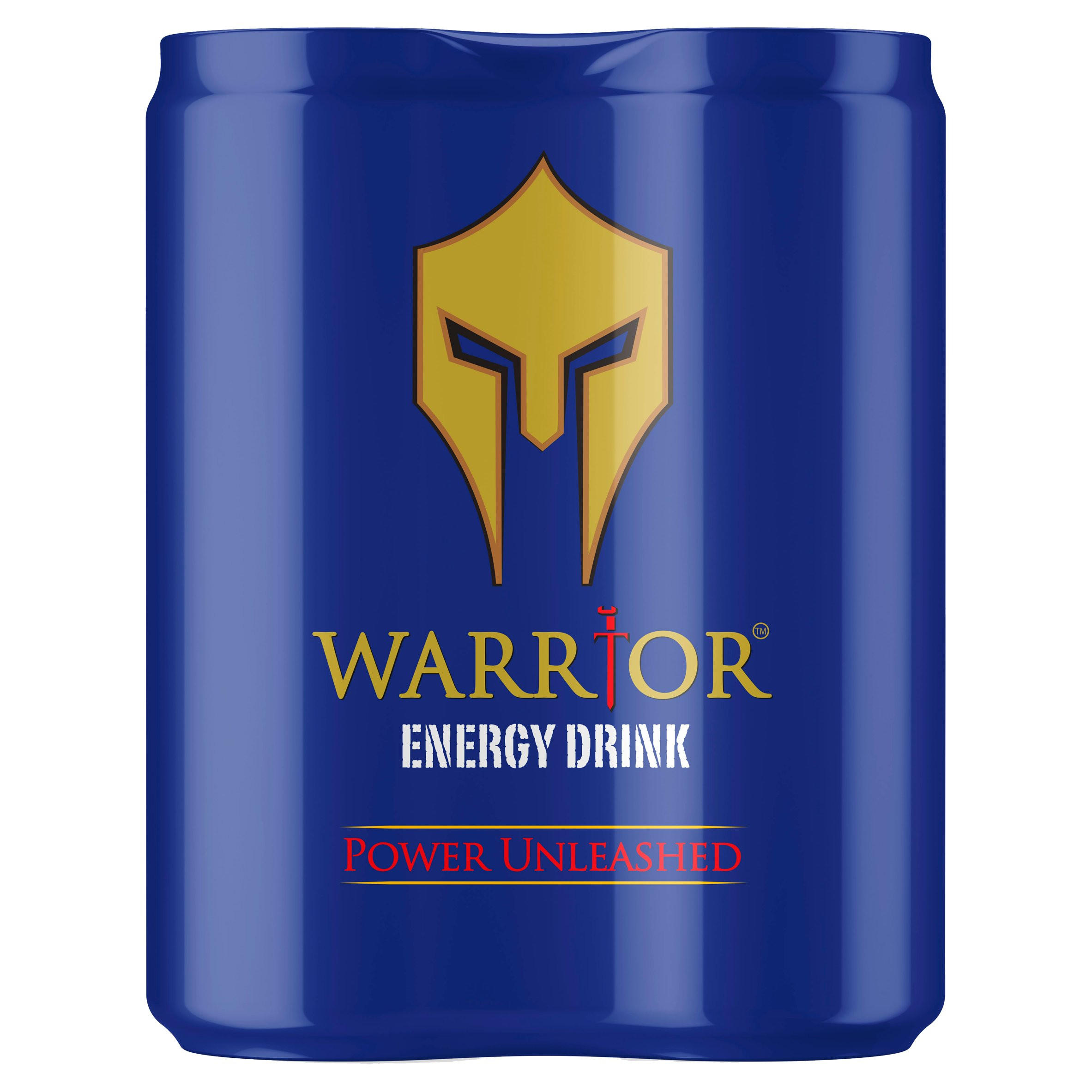 Warrior Power Unleashed Energy Drink 4 x 250ml