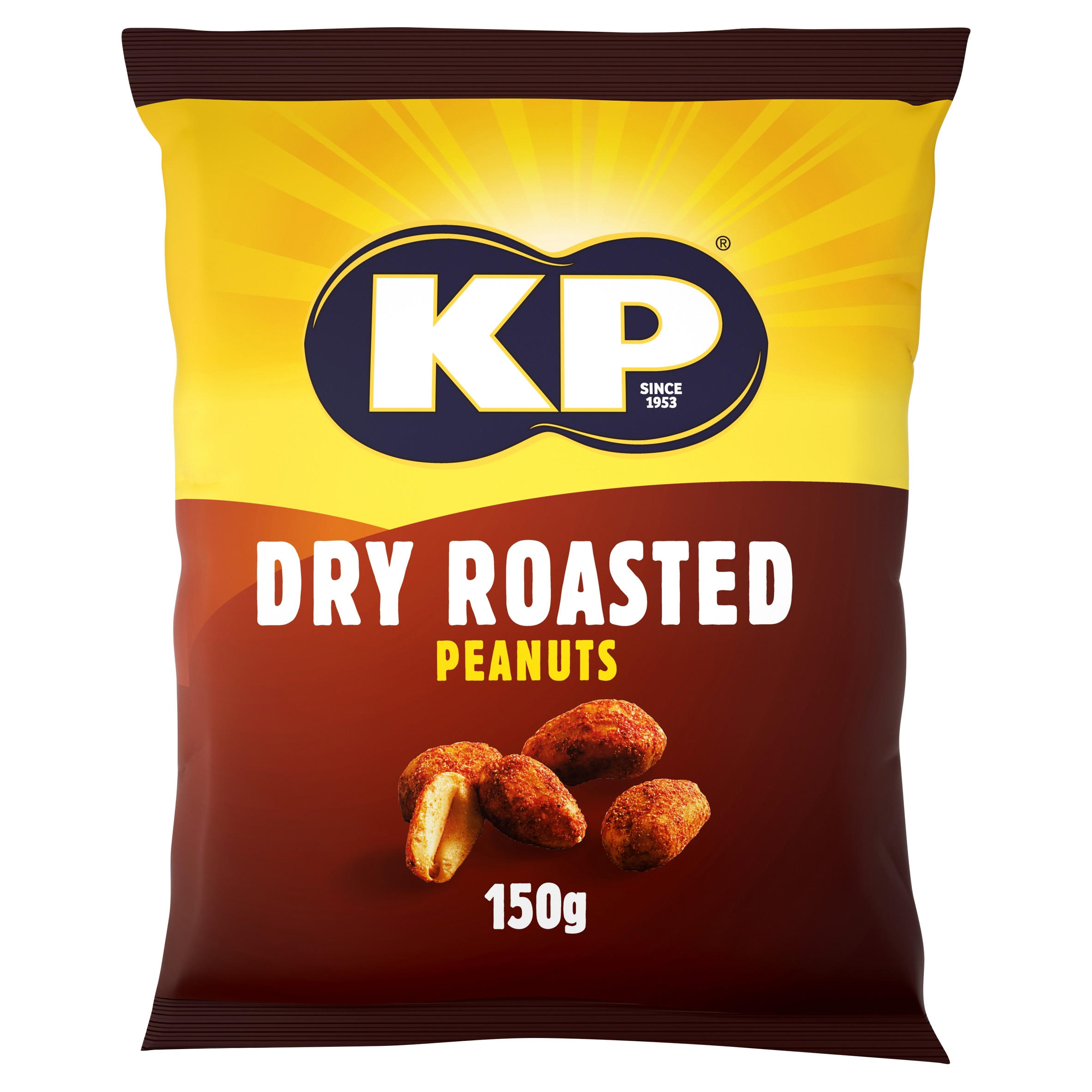 KP Dry Roasted Peanuts 150g
