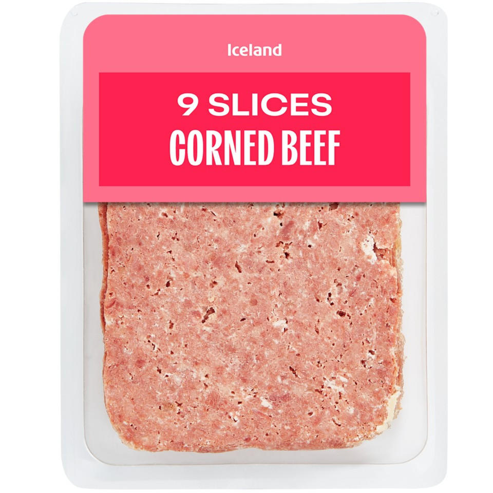 Iceland 9 Slices (Approx.) Corned Beef 240g