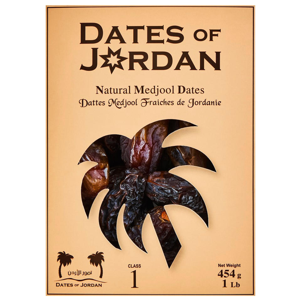Dates of Jordan Natural Medjool Dates 454g