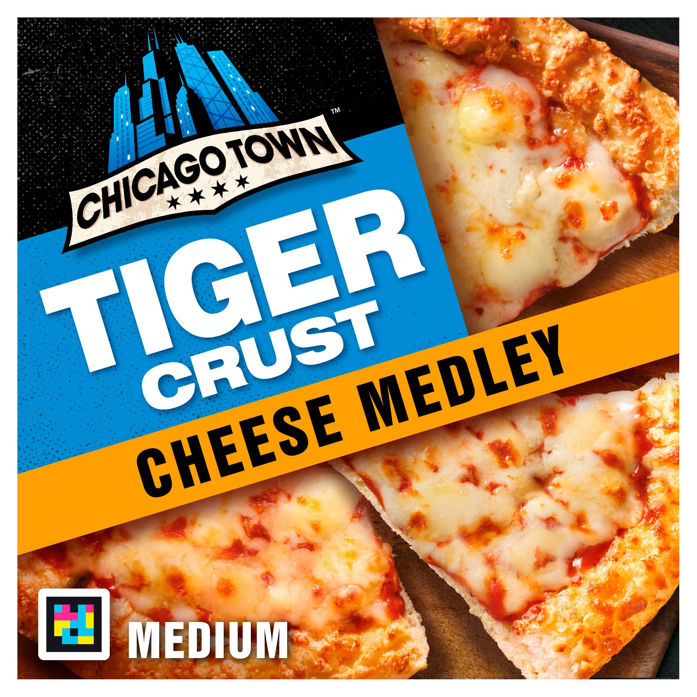 Chicago Town Tiger Crust Cheese Medley Pizza 305g