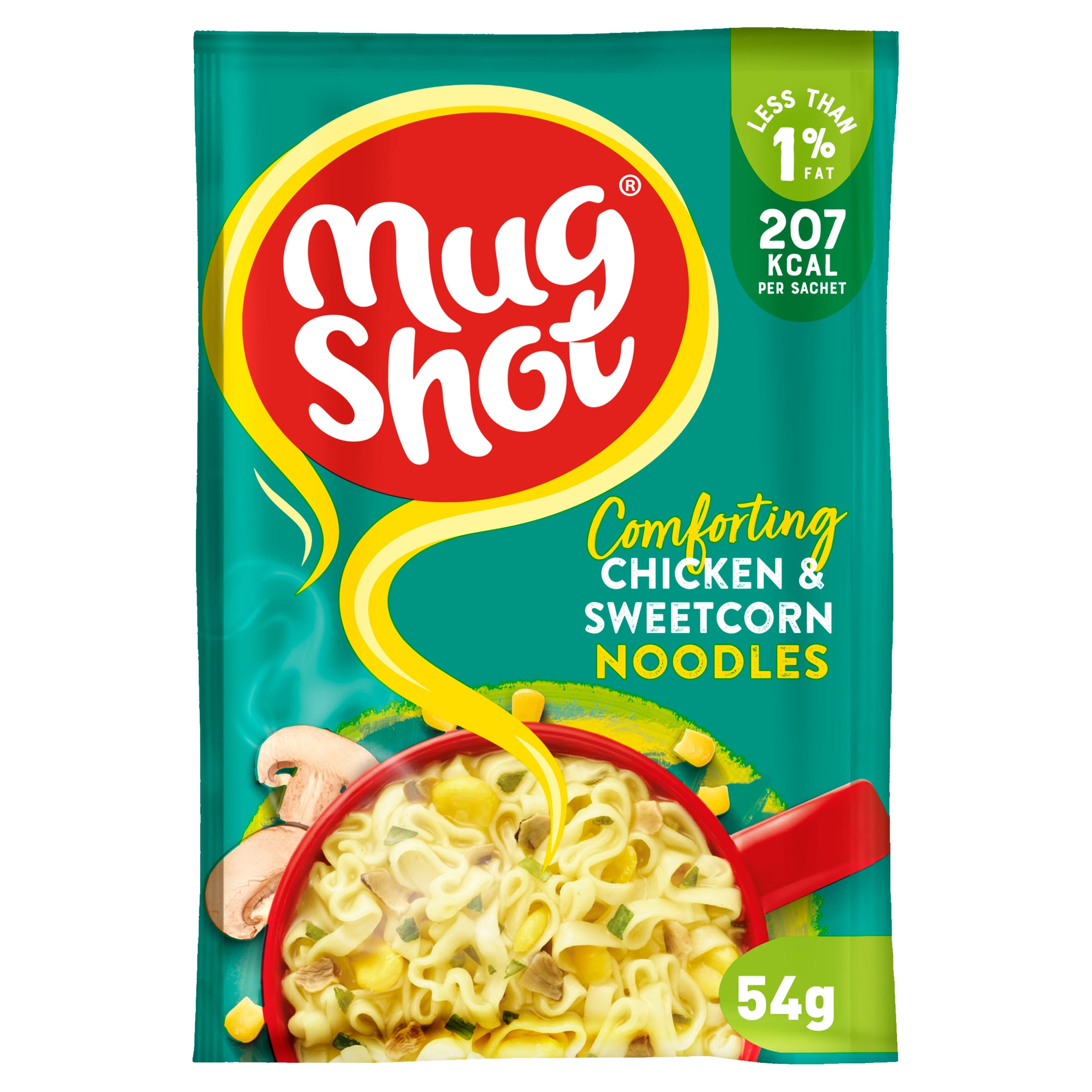 Mug Shot Comforting Chicken & Sweetcorn Noodles 54g
