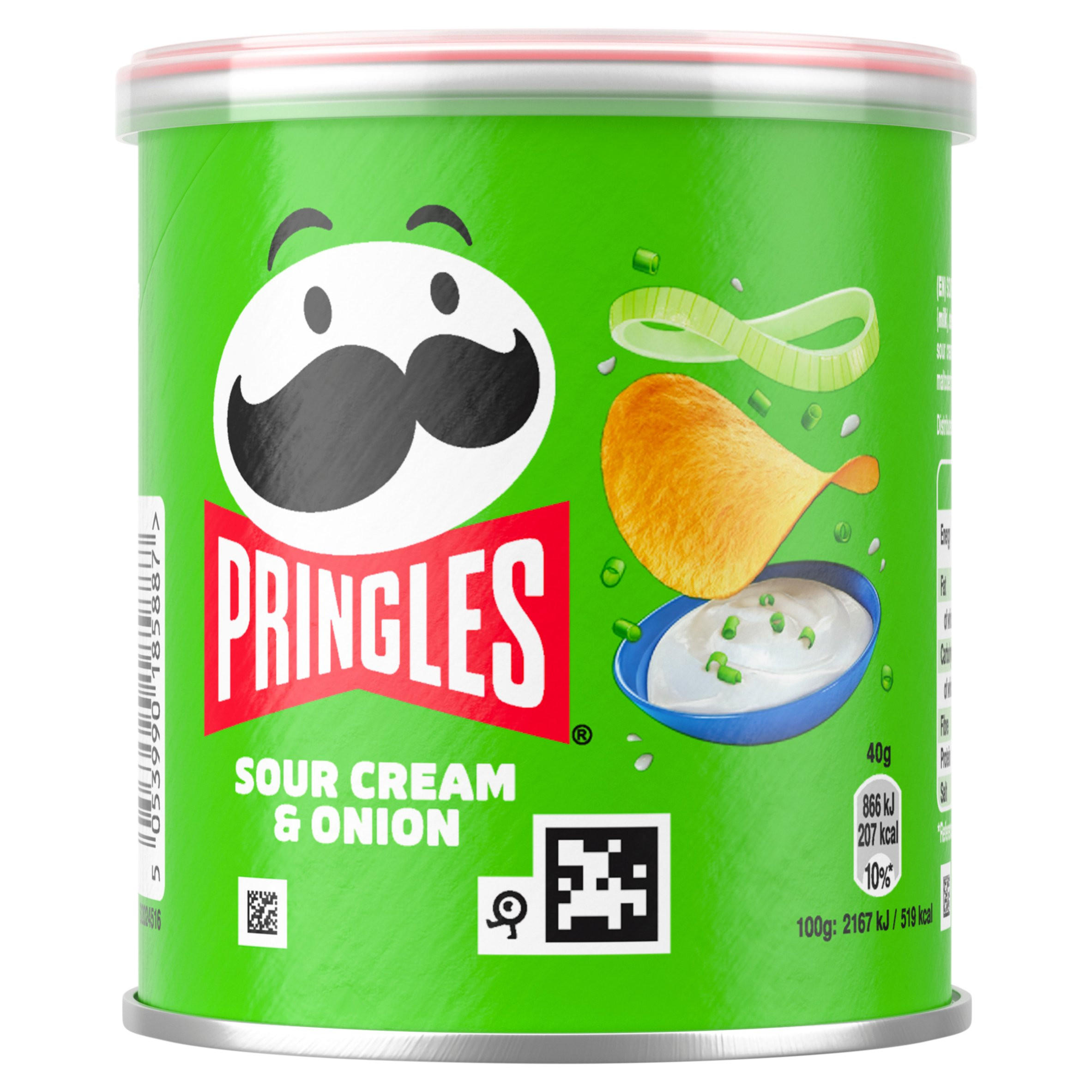 Pringles Sour Cream & Onion 12 x 40g