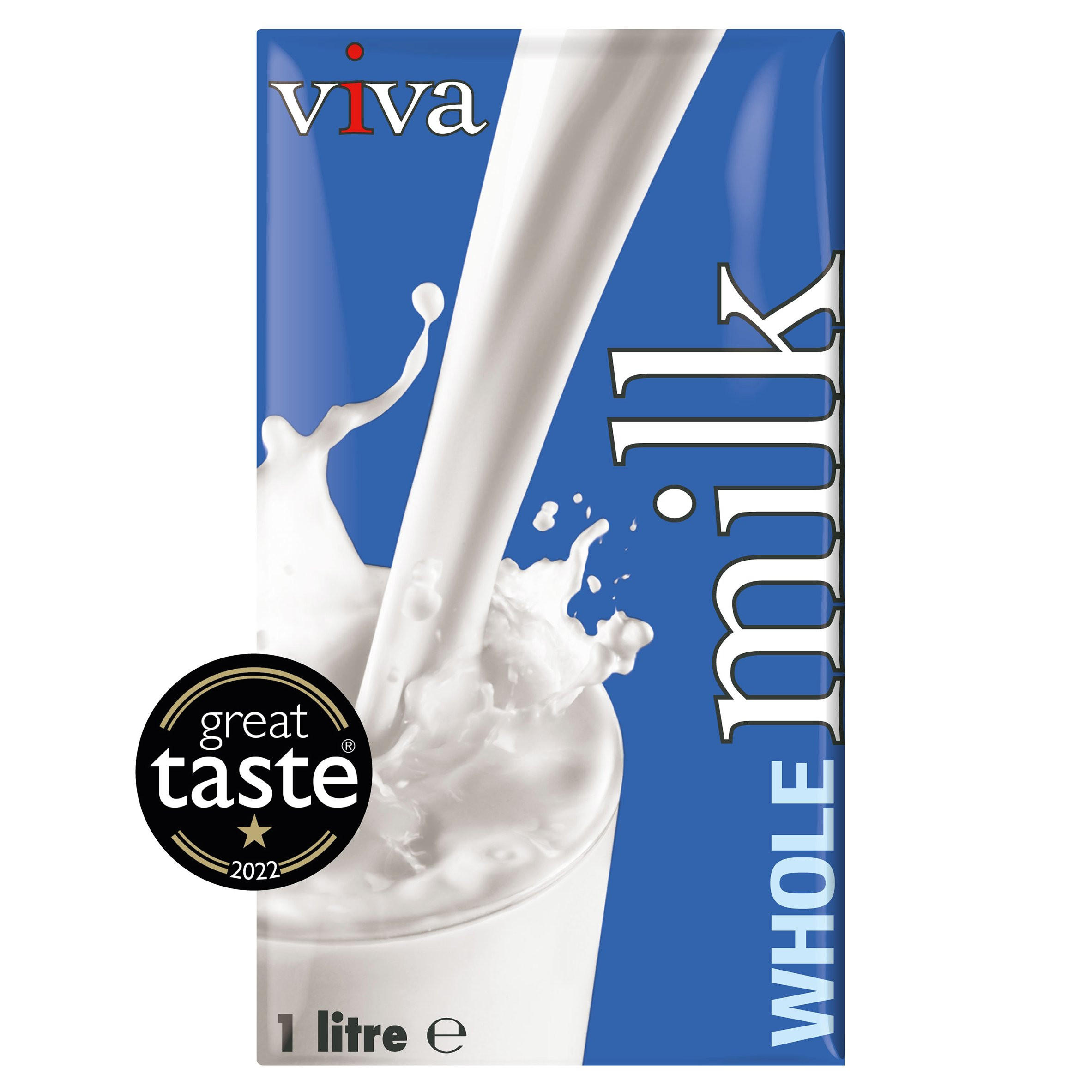 Viva Long-Life Whole Milk 1L