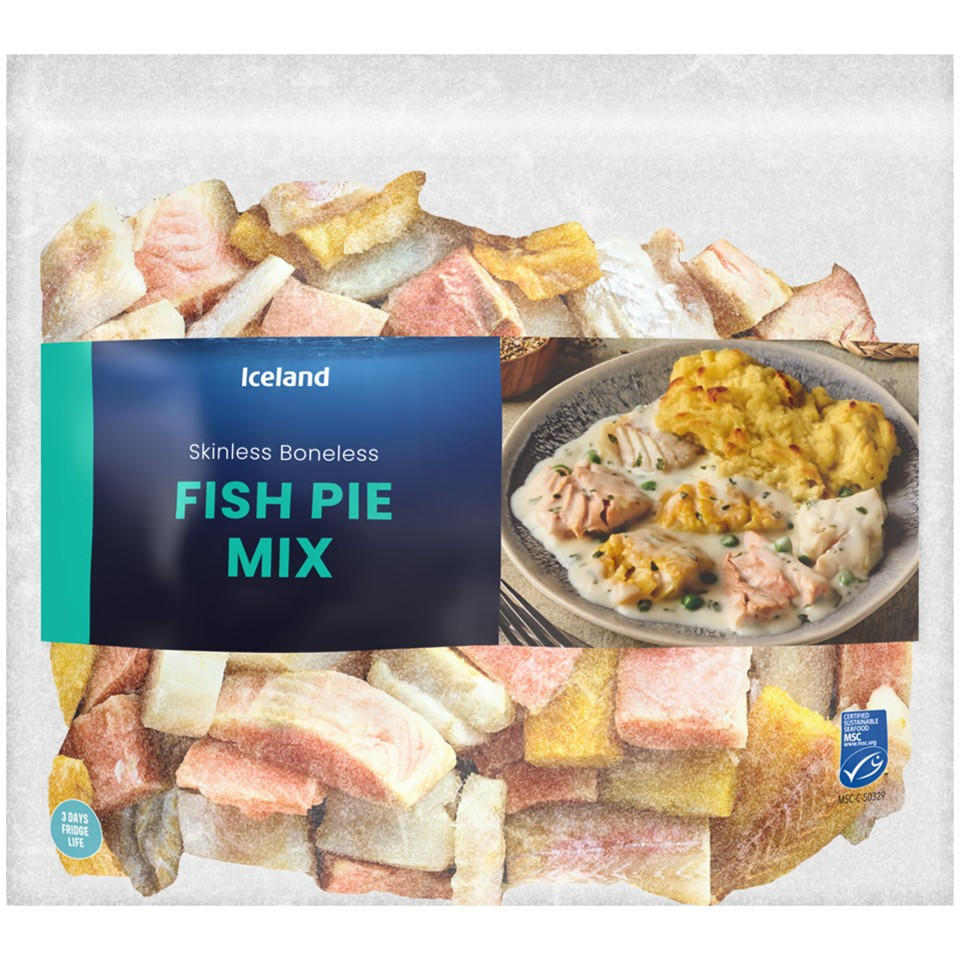 Iceland Fish Pie Mix 450g