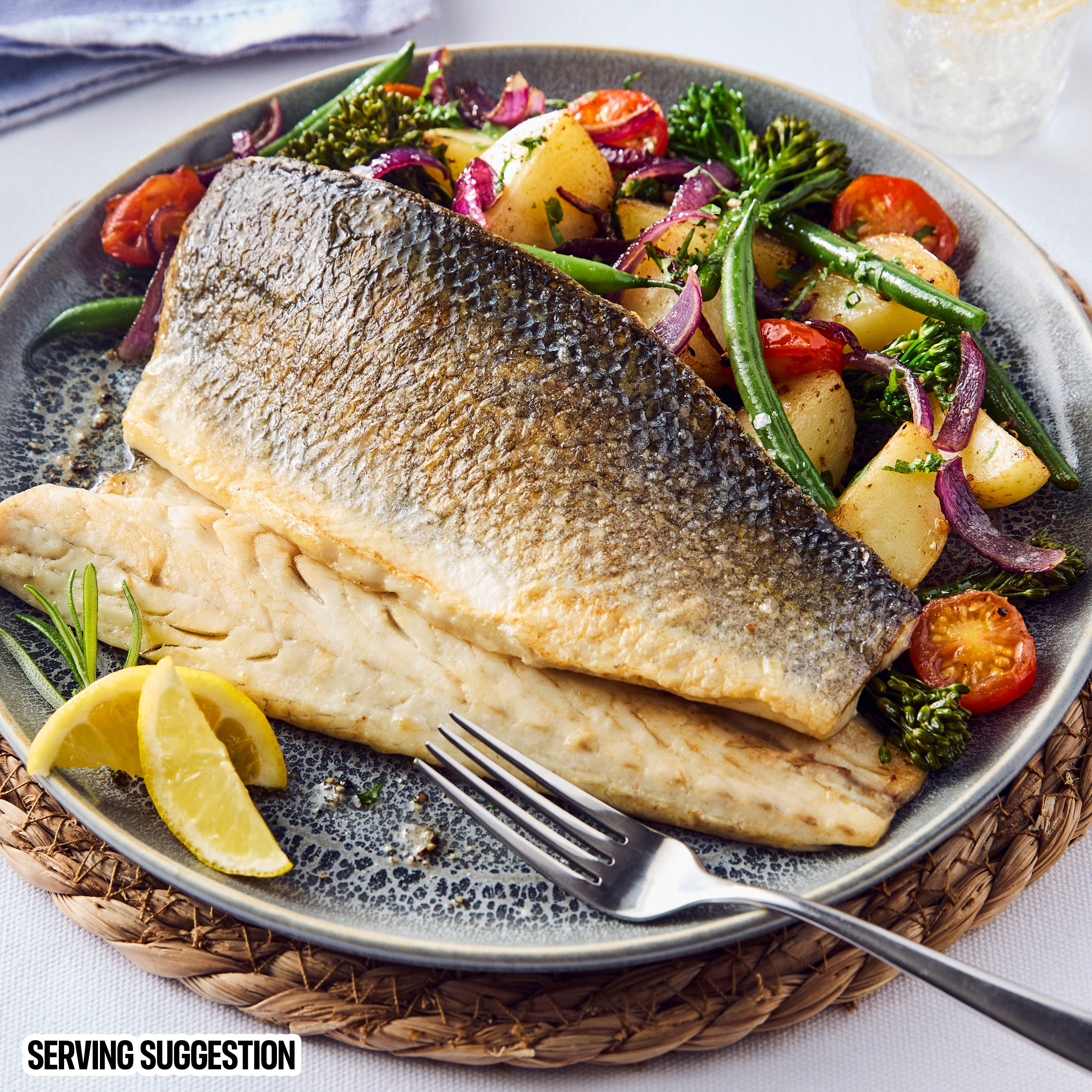 Iceland 2 Large Sea Bass Fillets 250g thumbnail 2