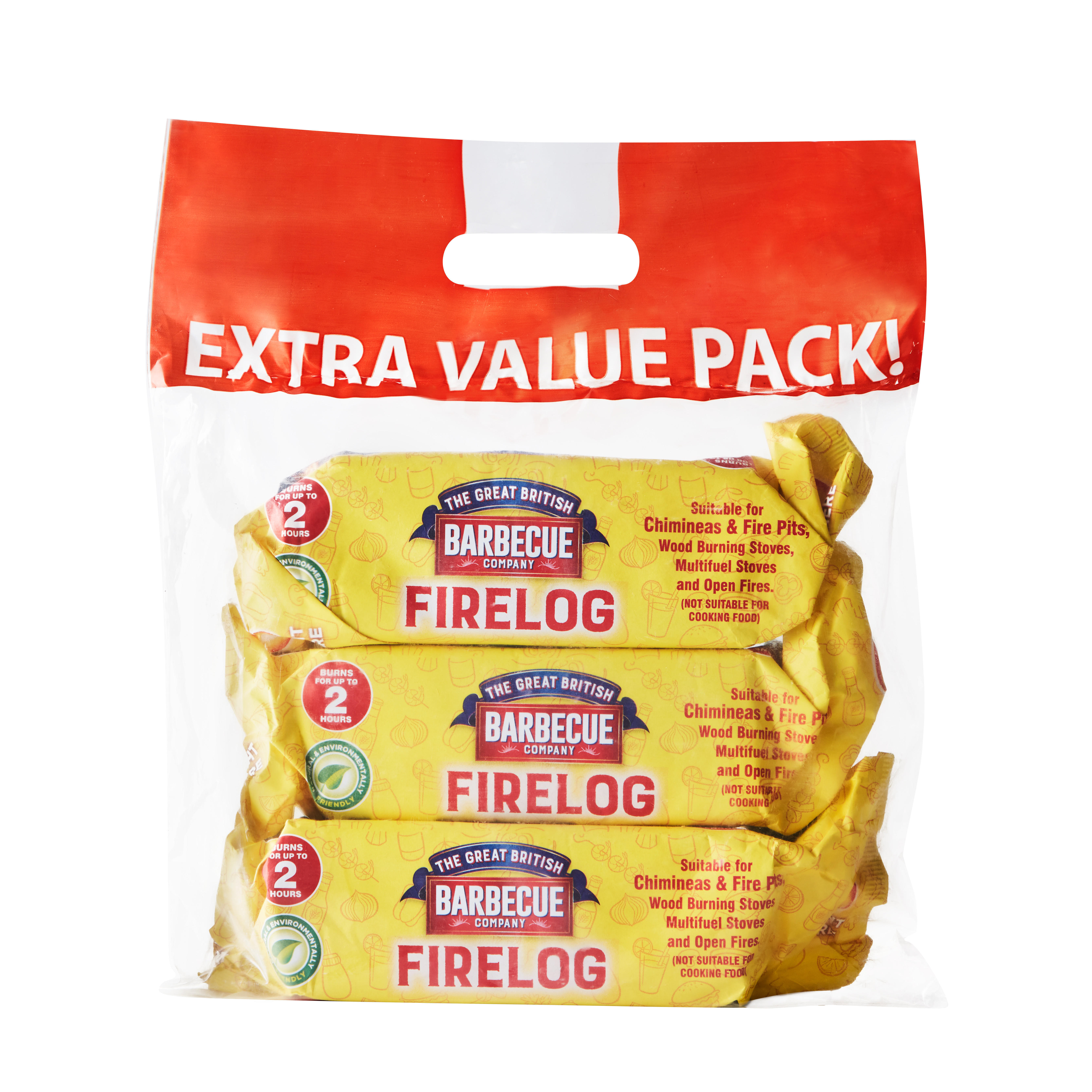Fuelsell Eco Friendly Firelogs (3pk)