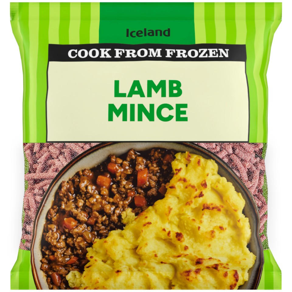 Iceland Lamb Mince 450g