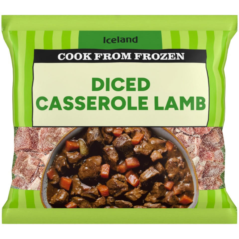 Iceland Diced Casserole Lamb 350g