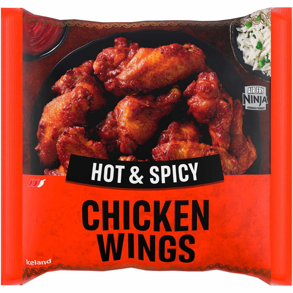 Iceland Hot & Spicy Chicken Wings 850 g