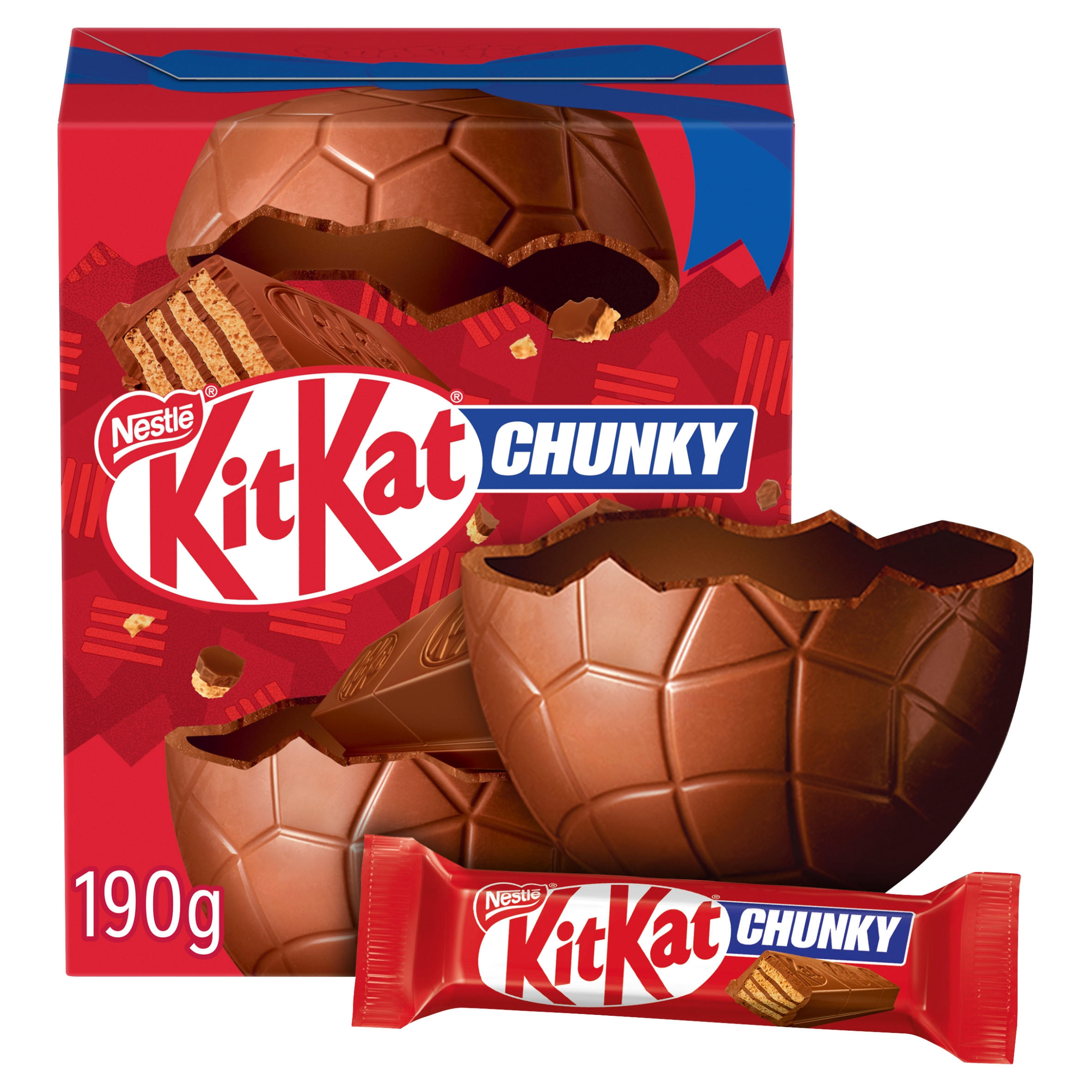 KitKat Chunky Milk Chocolate Large Easter Egg 190g