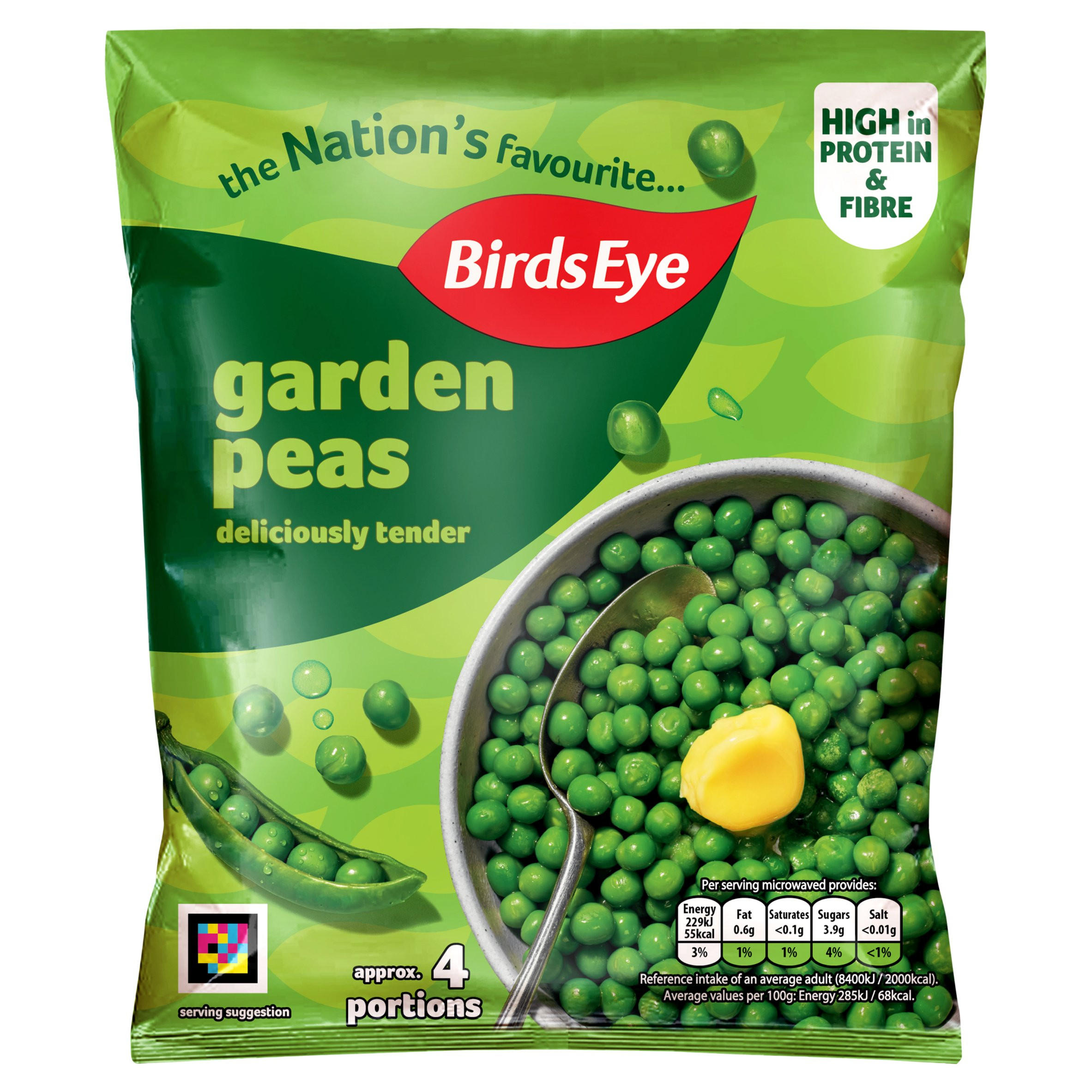 Birds Eye Garden Peas 375g