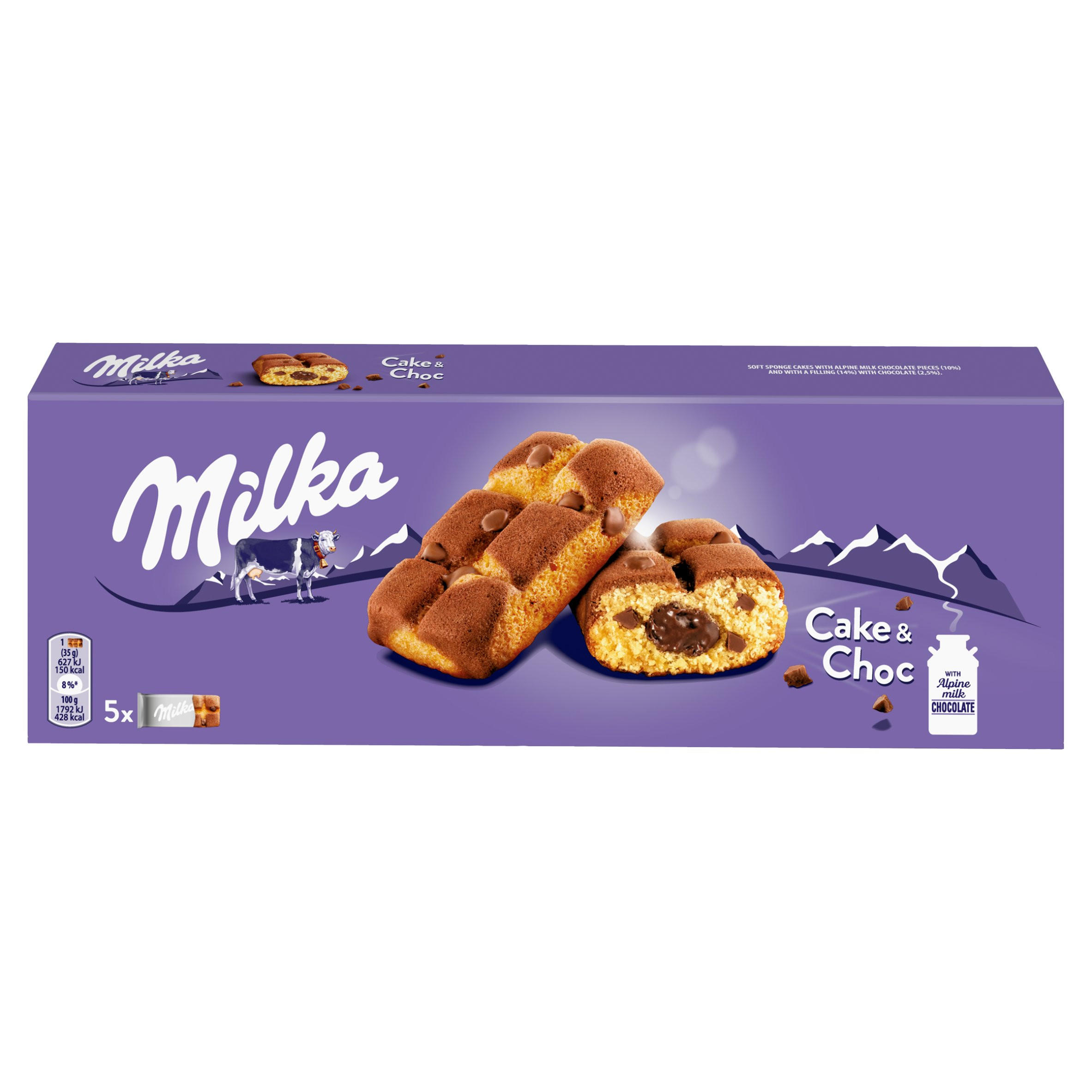 Milka Choc Chip Cake 175g