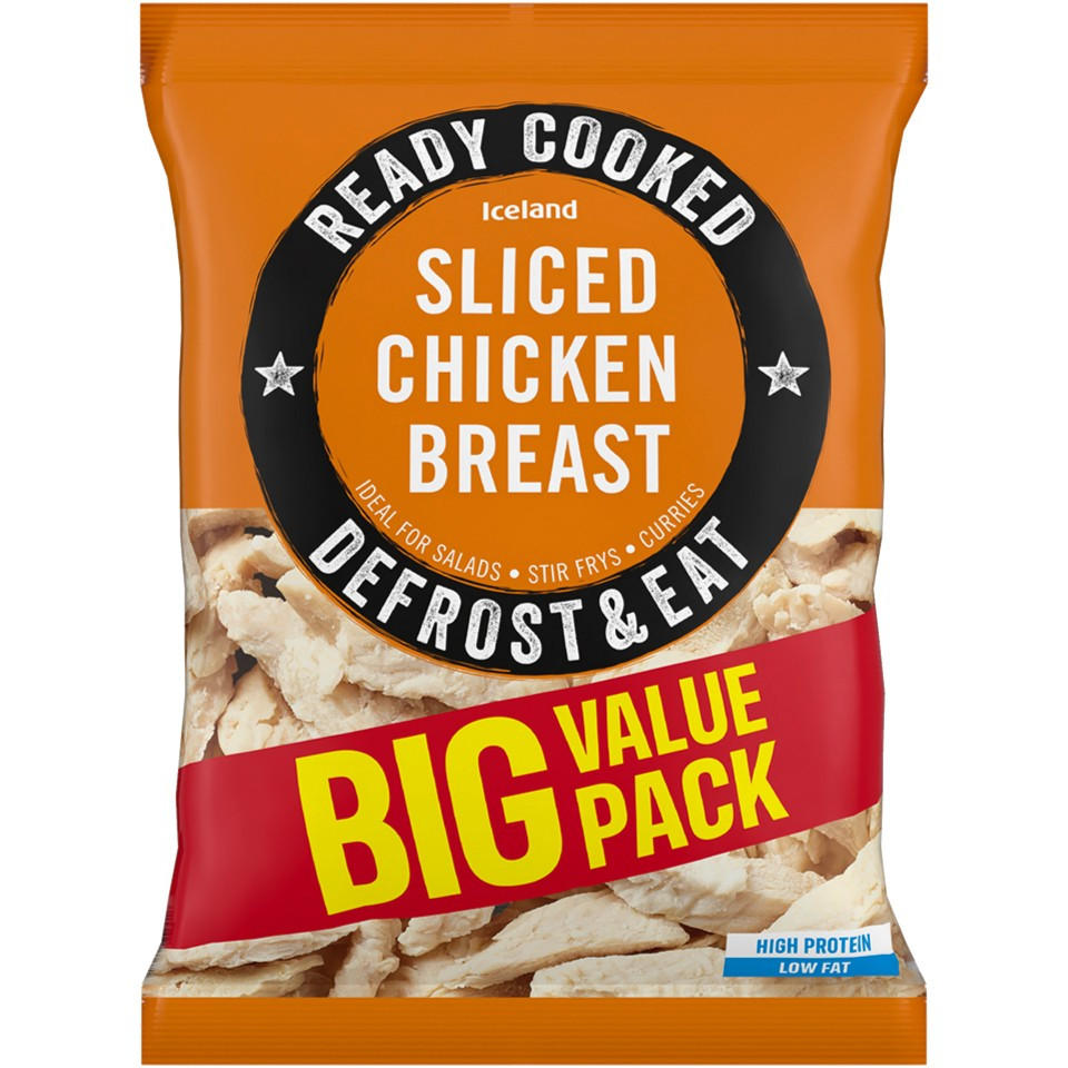 Iceland Sliced Chicken Breast 2.1kg