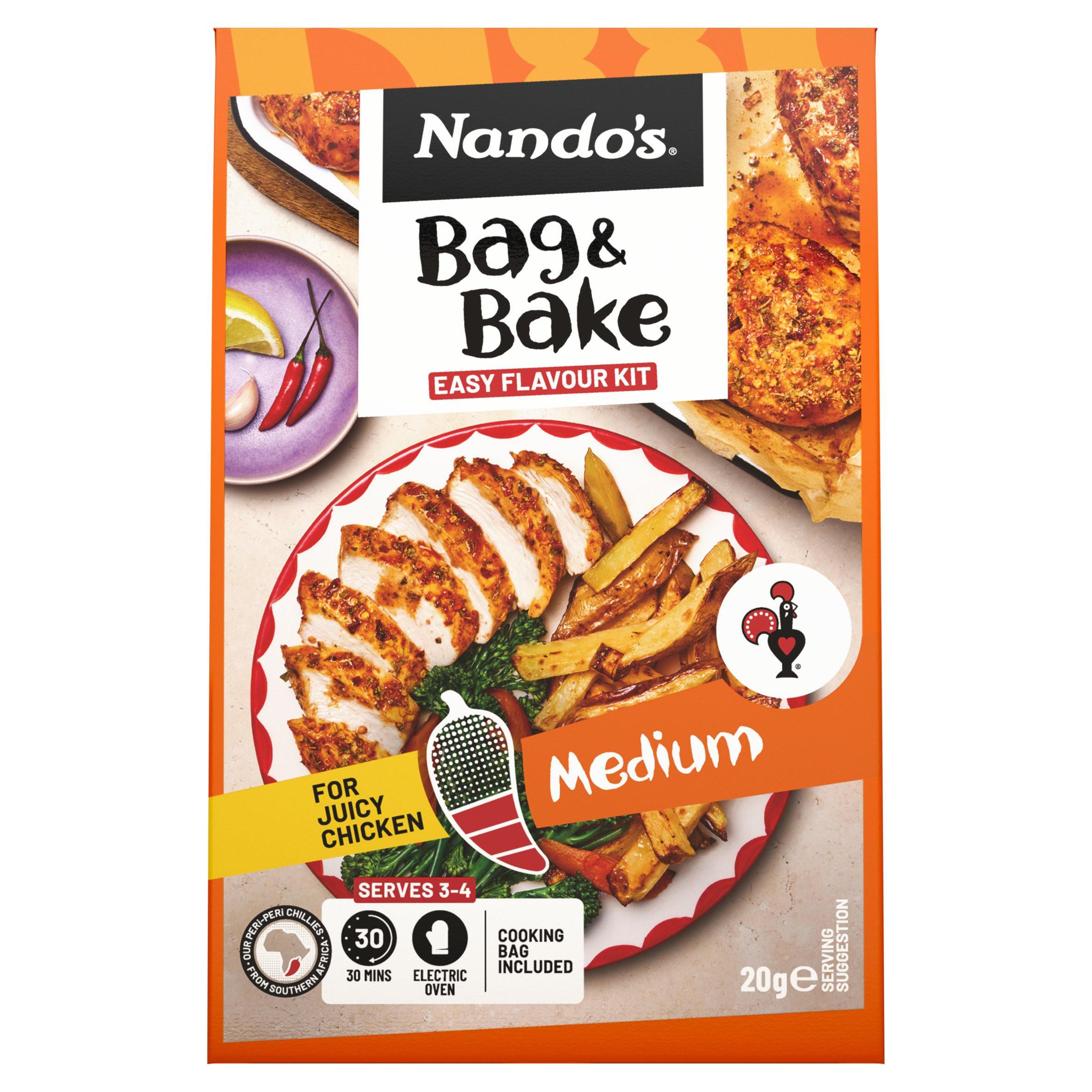 Nando's Medium Bag & Bake 20g