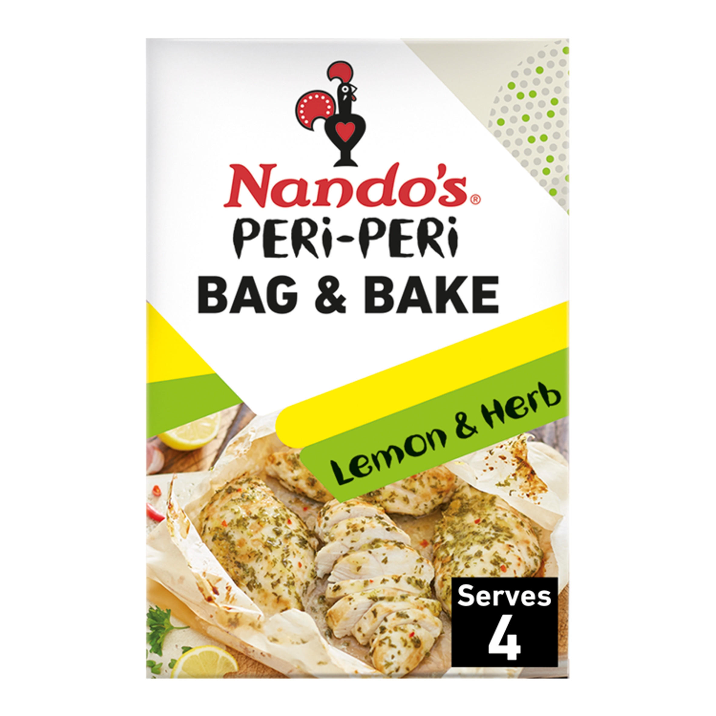 Nando's Peri-Peri Bag & Bake Lemon & Herb Extra Mild 20g