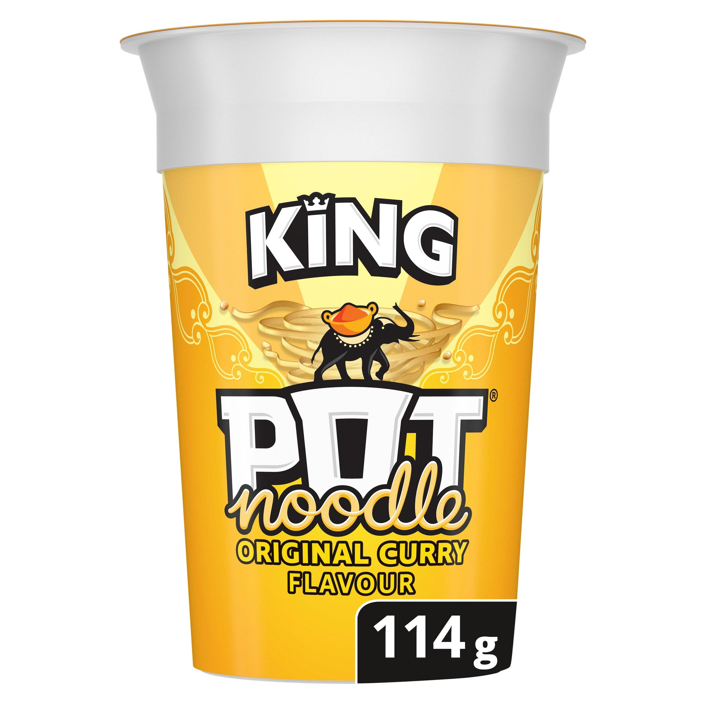 Pot Noodle King Pot Noodle Original Curry 114 g