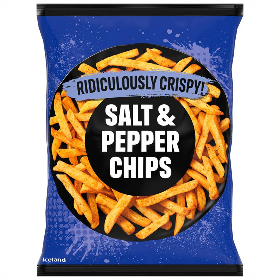 Iceland Ridiculously Crispy Salt & Pepper Chips 900g