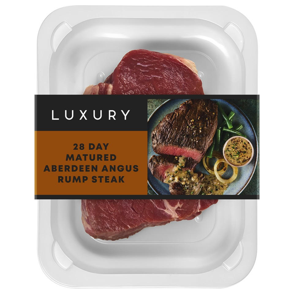 Iceland Luxury 28 Day Matured Aberdeen Angus Rump Steak 0.227kg
