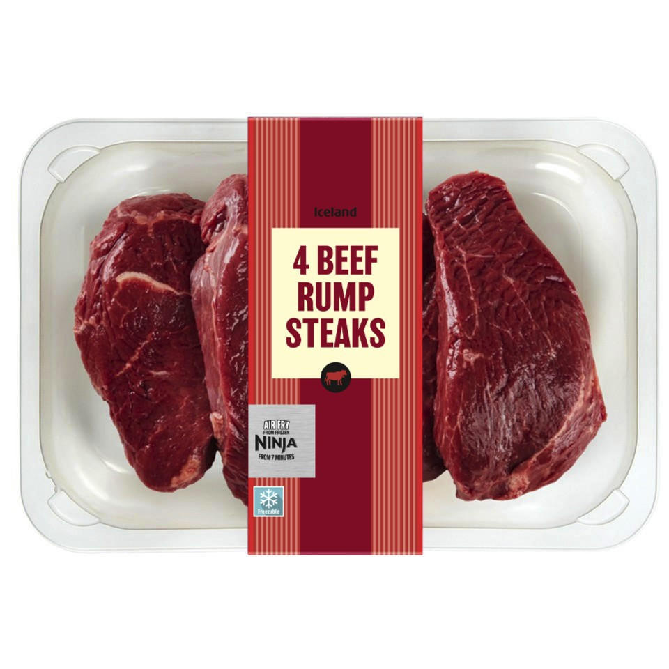 Iceland 4 Beef Rump Steaks