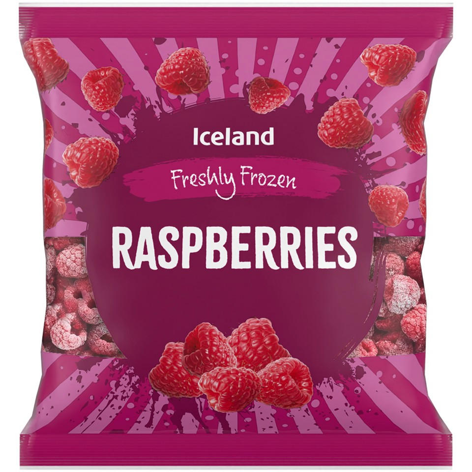 Iceland Raspberries 300g