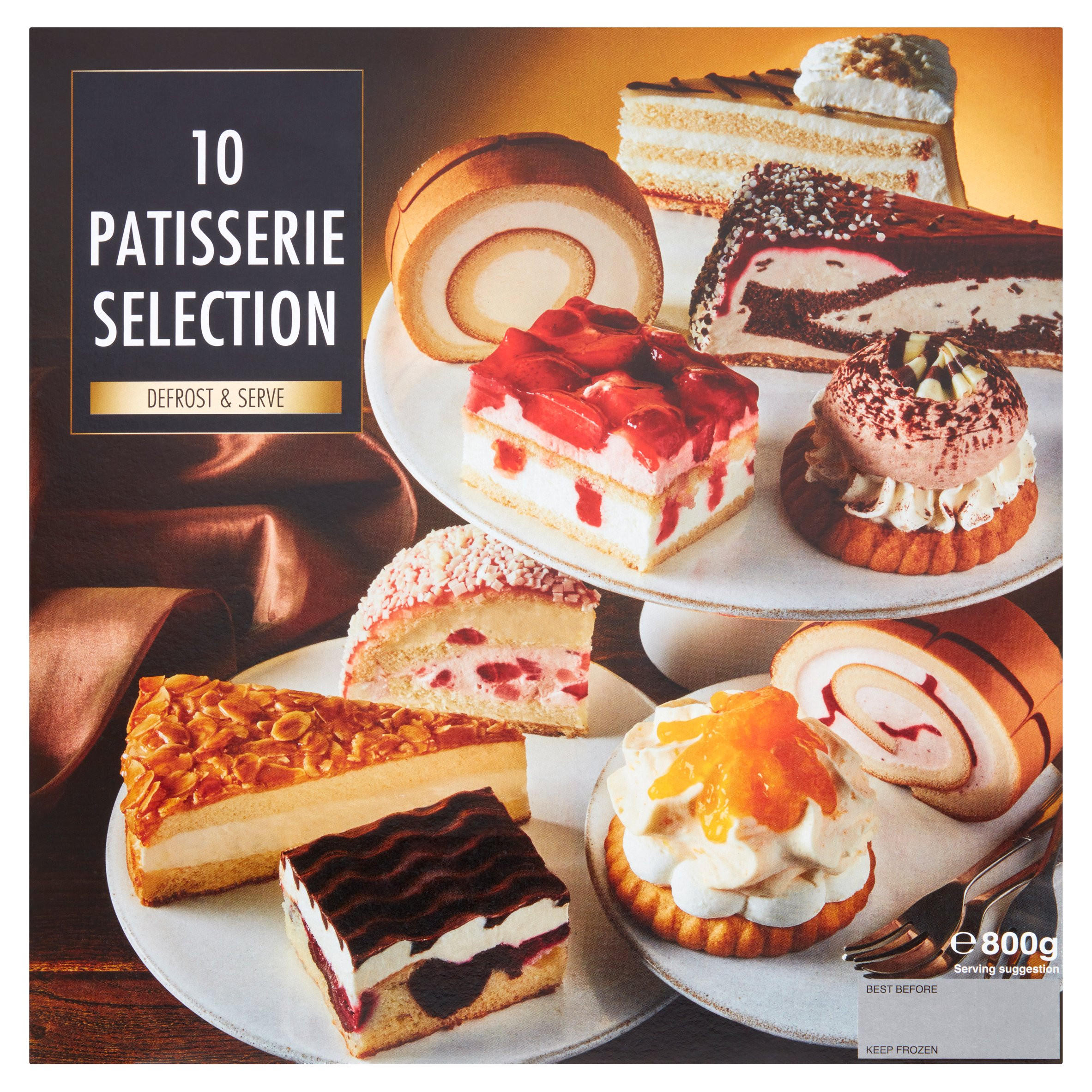 10 Patisserie Selection 800g