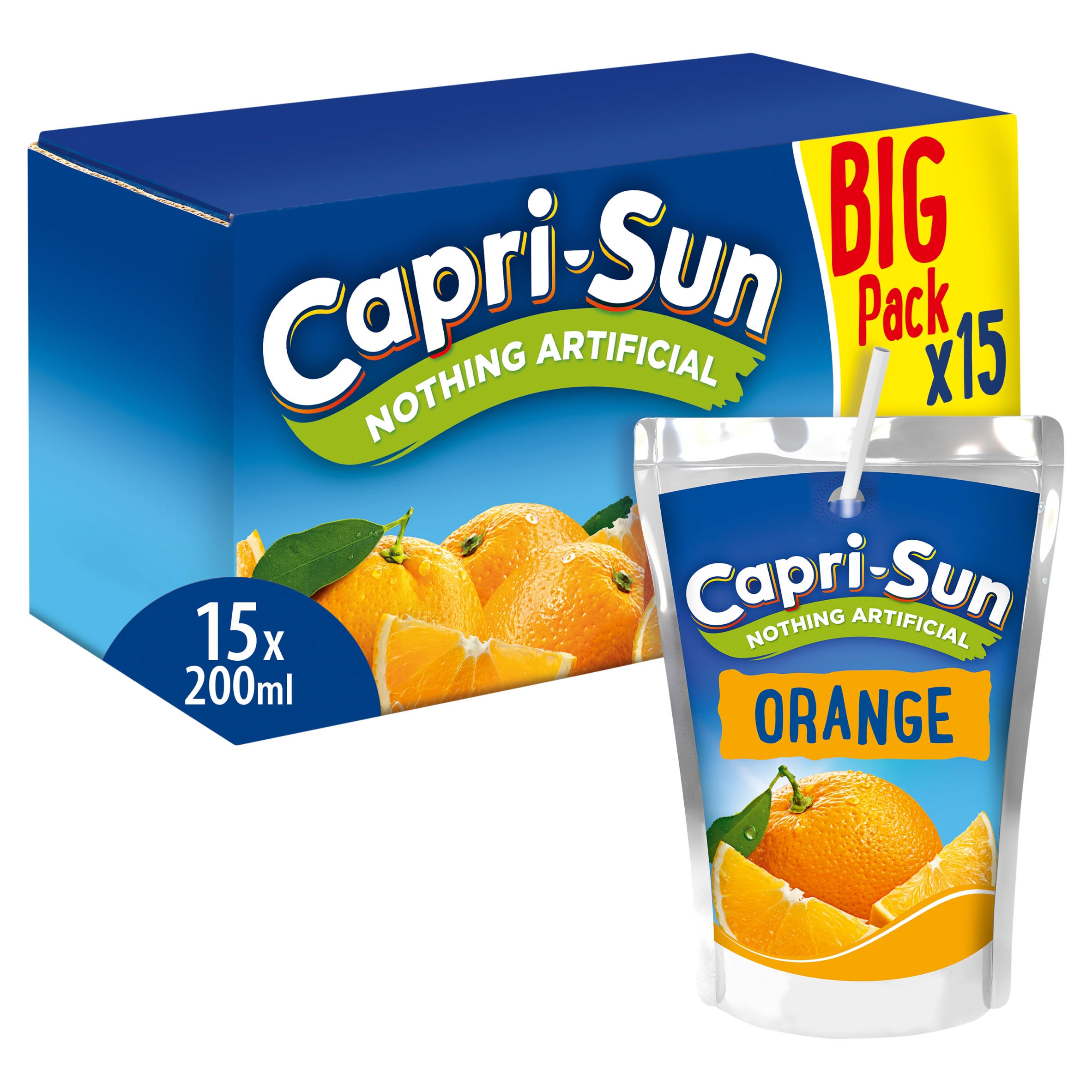 Capri-Sun Orange 15 x 200ml Kids' Juice Drink