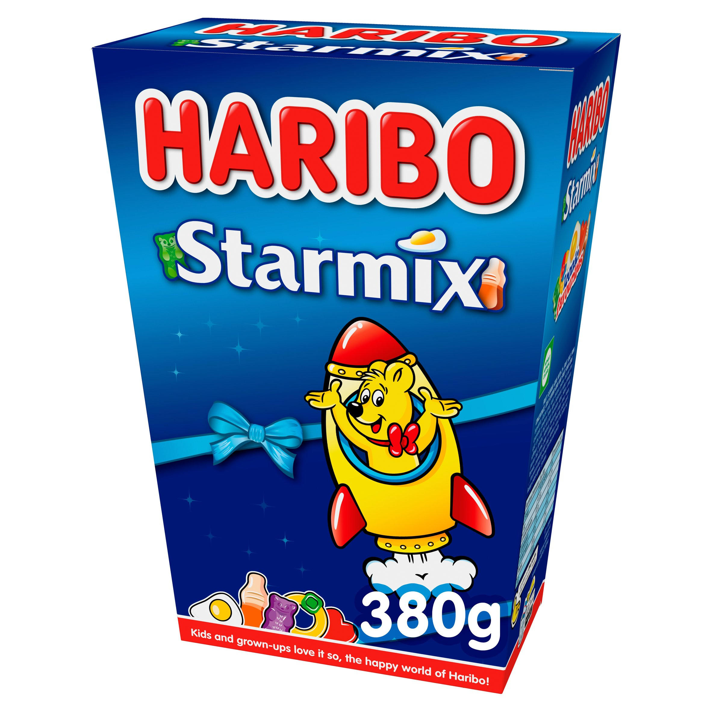 HARIBO Starmix Fruit & Cola Flavour Jelly & Foam Sweets Gift Box 380g