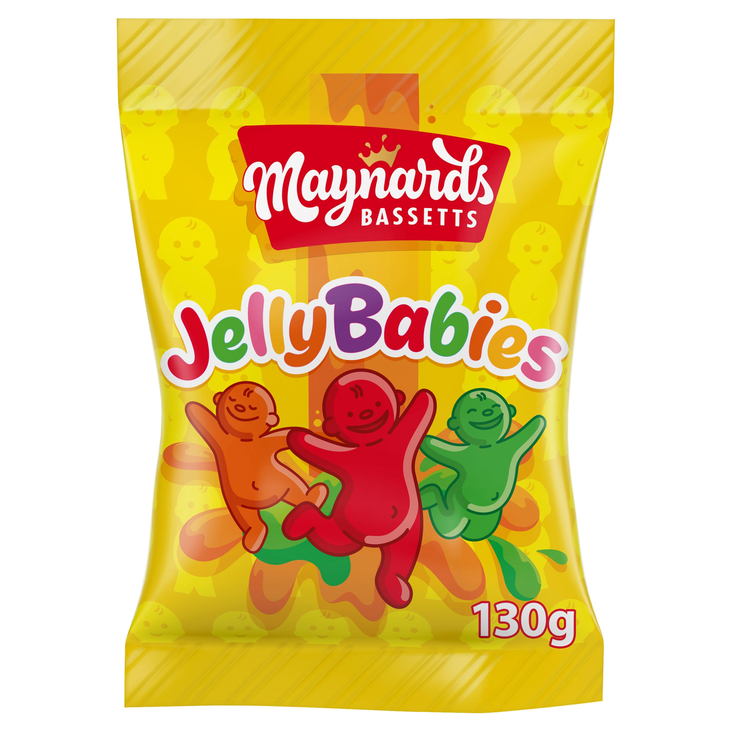 Maynards Bassetts Jelly Babies Sweets Sharing Bag 130g