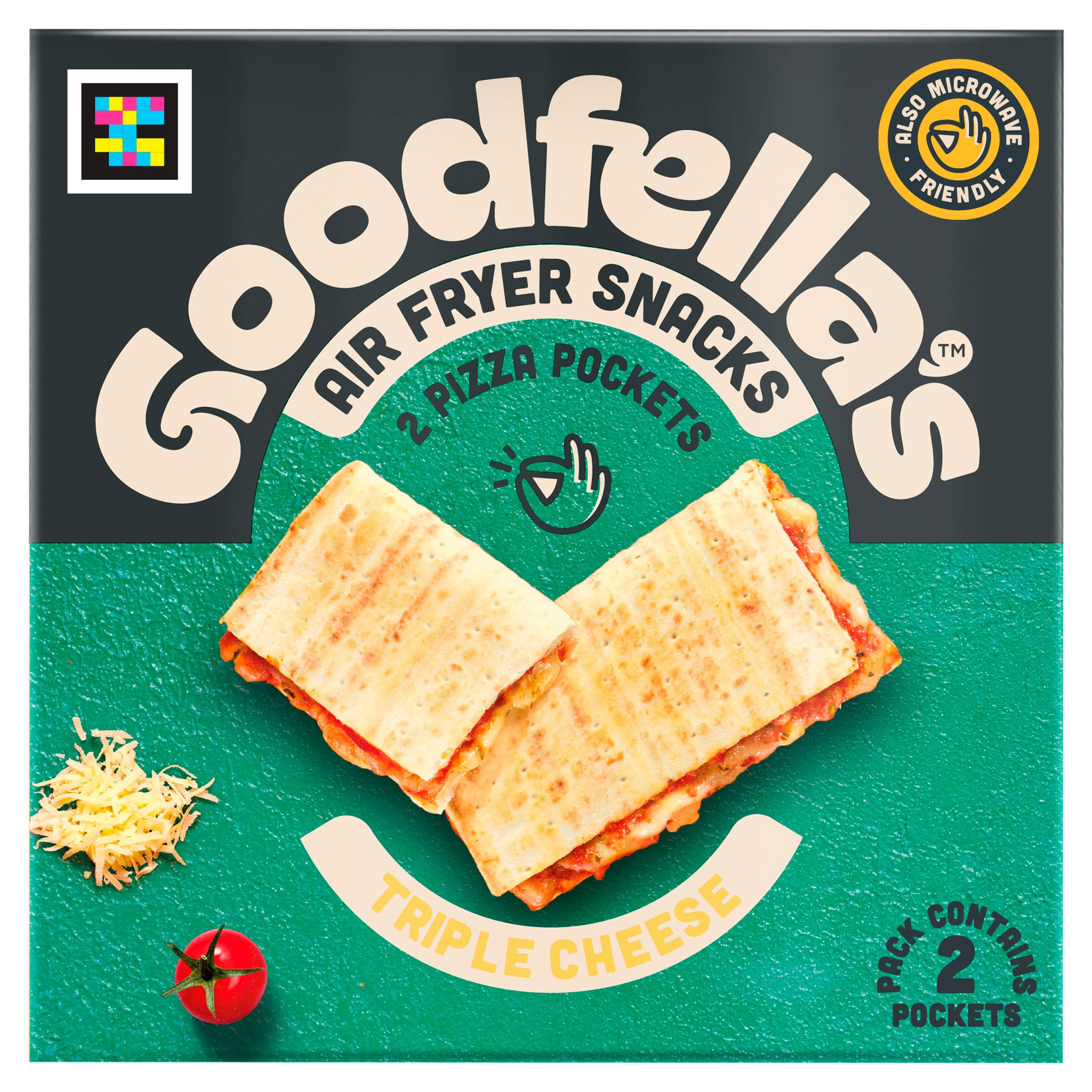 Goodfella's 2 Triple Cheese Pizza Pockets 250G