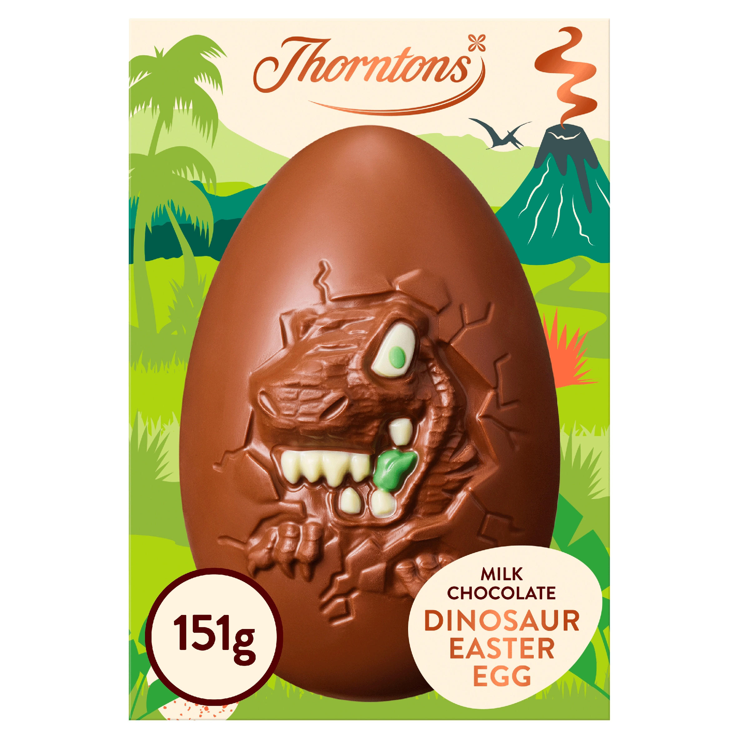 Thorntons Dinosaur Milk Chocolate Easter Egg 151g