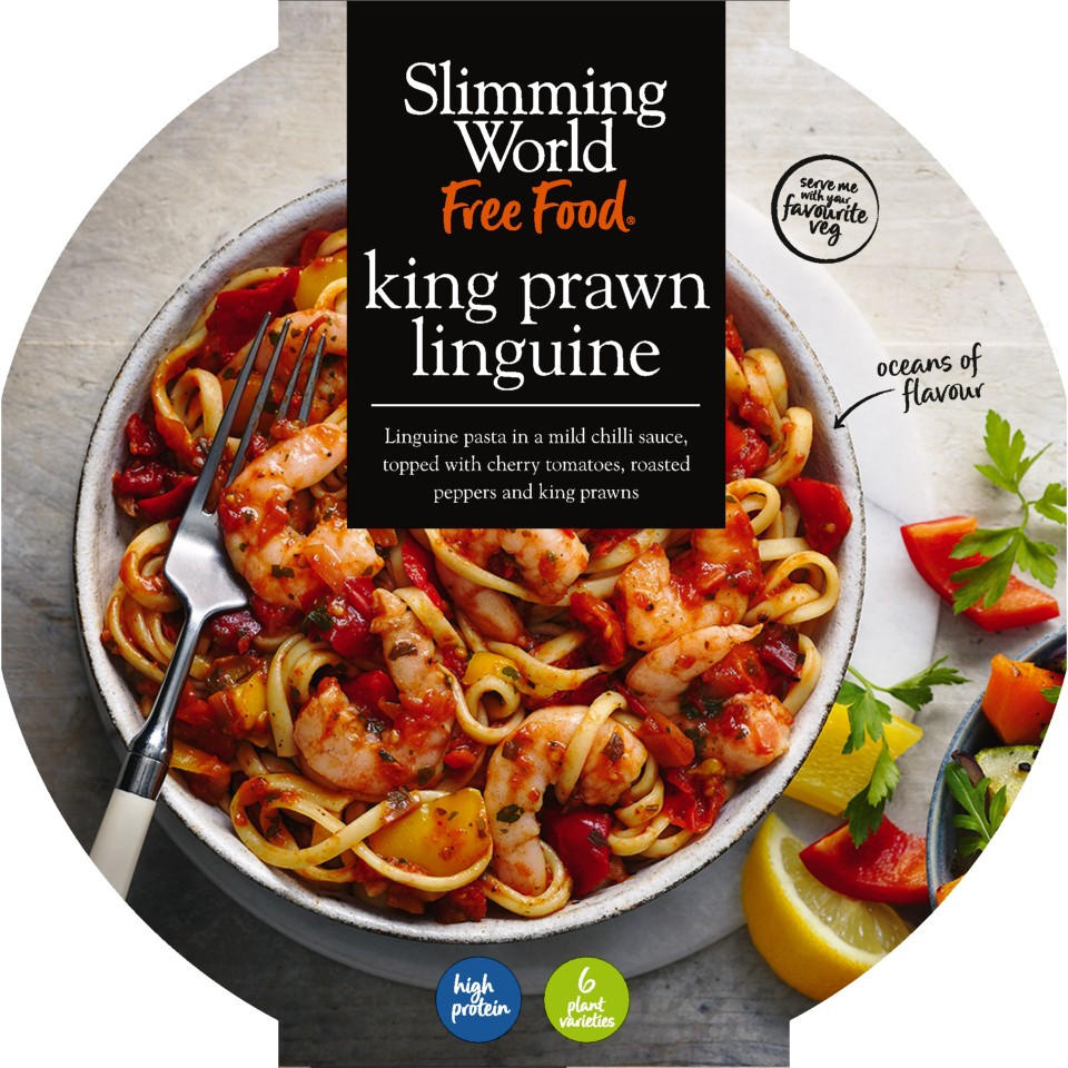 Slimming World King Prawn Linguine 550g