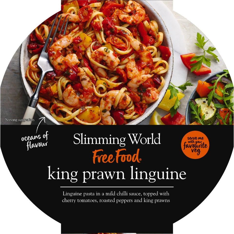 Slimming World King Prawn Linguine 550g