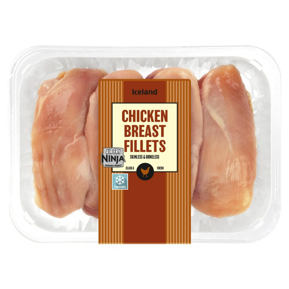 Iceland Chicken Breast Fillets 400g