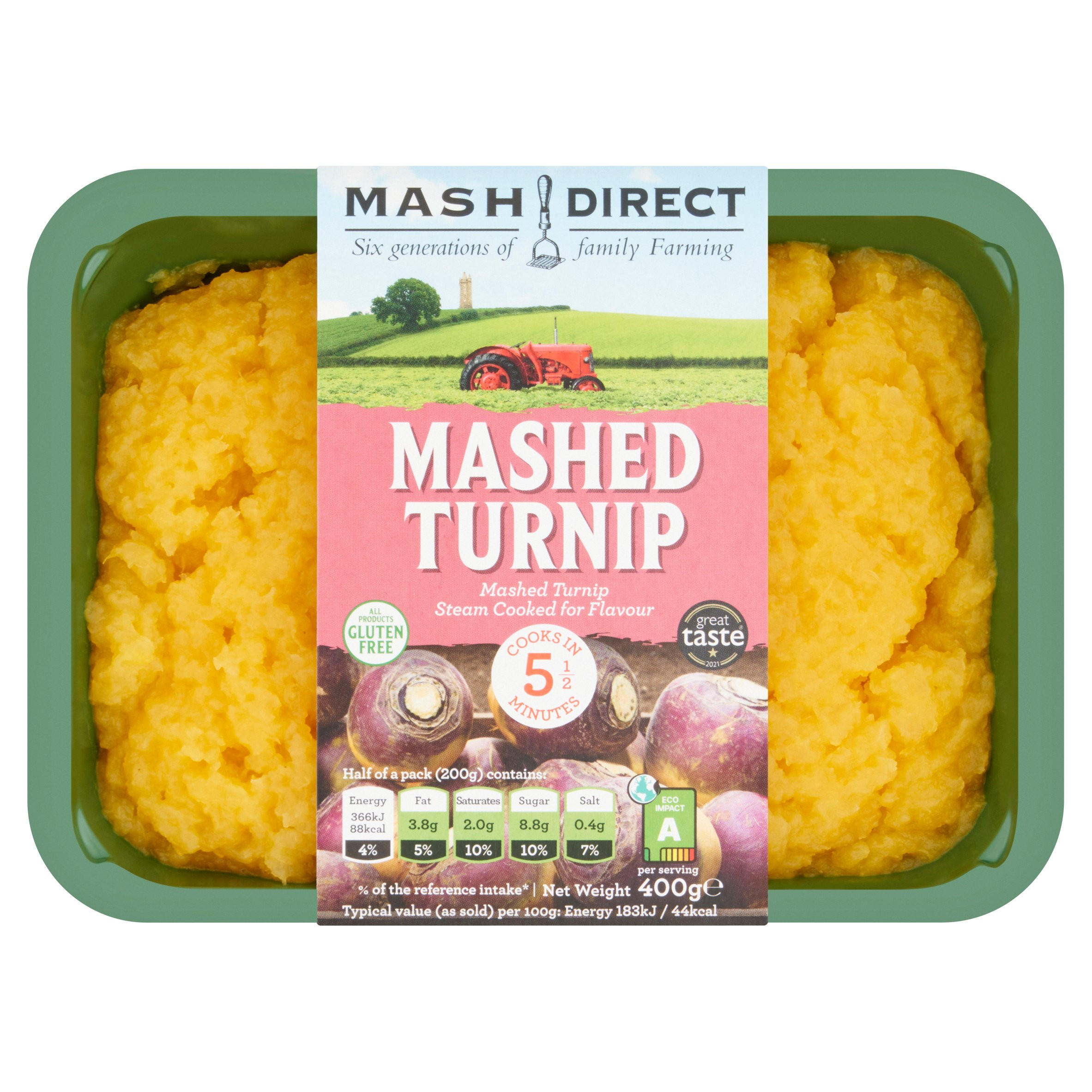 Mash Direct Mashed Turnip 400g