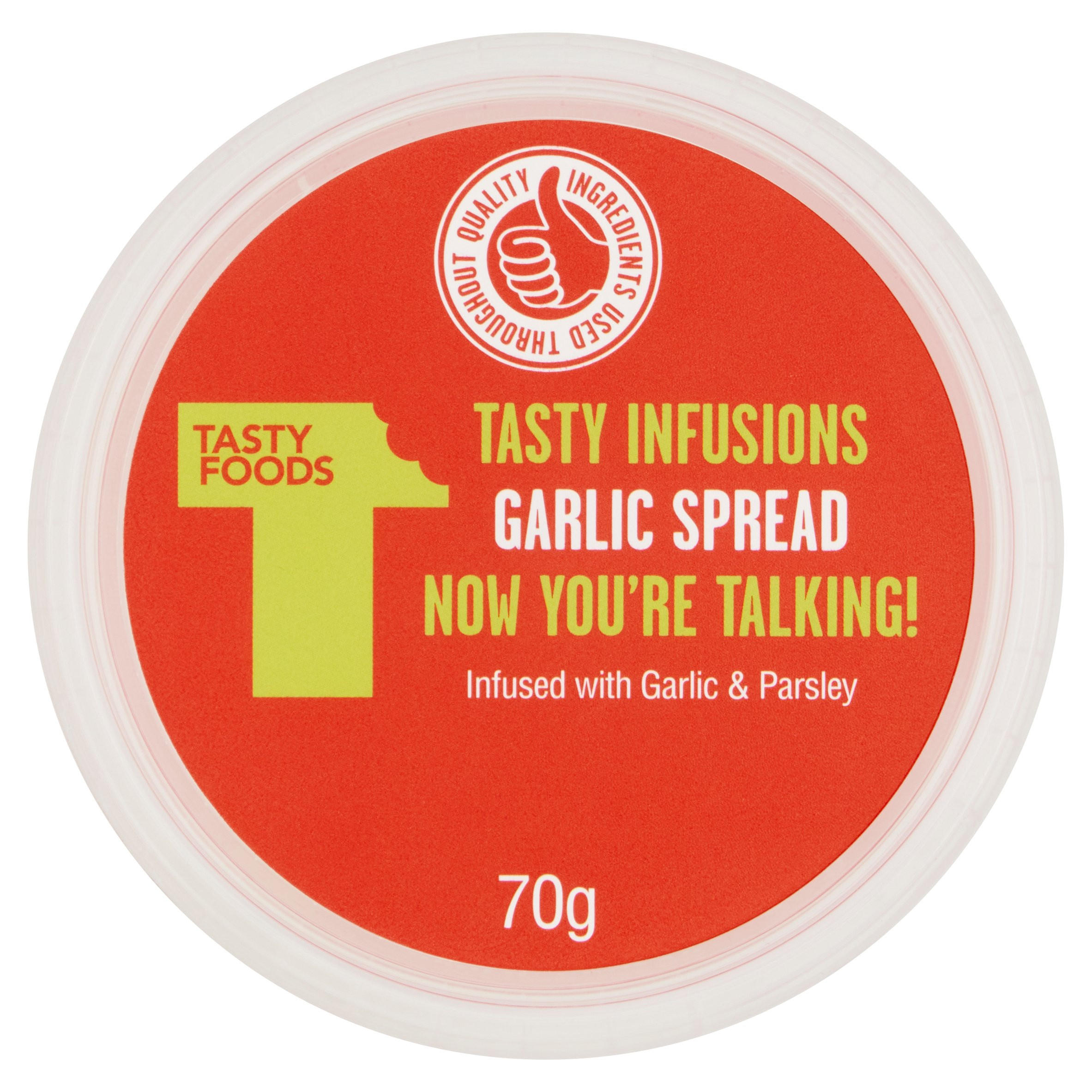Tasty Foods Tasty Infusions Garlic Spread 70g