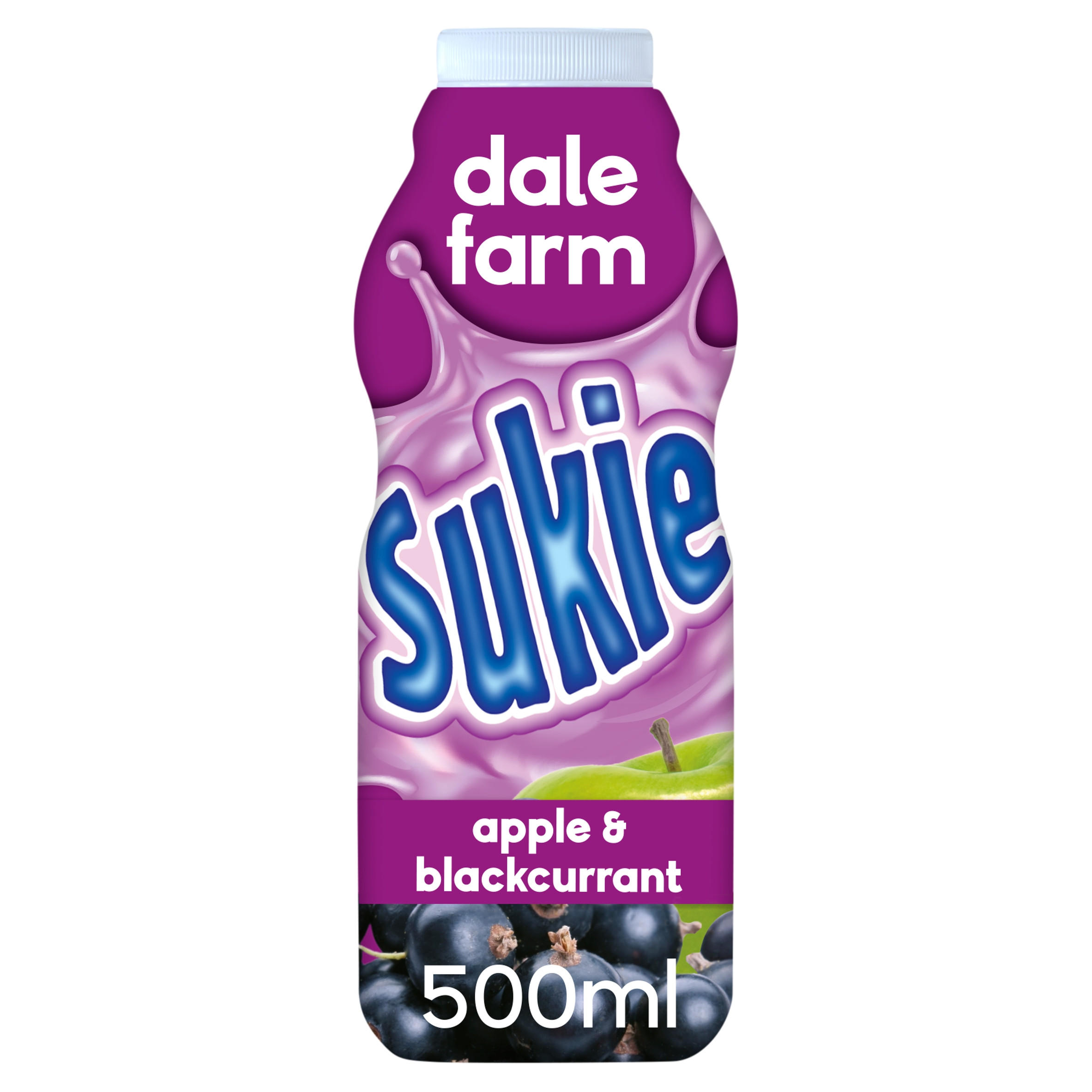 Dale Farm Sukie Apple & Blackcurrant 500ml