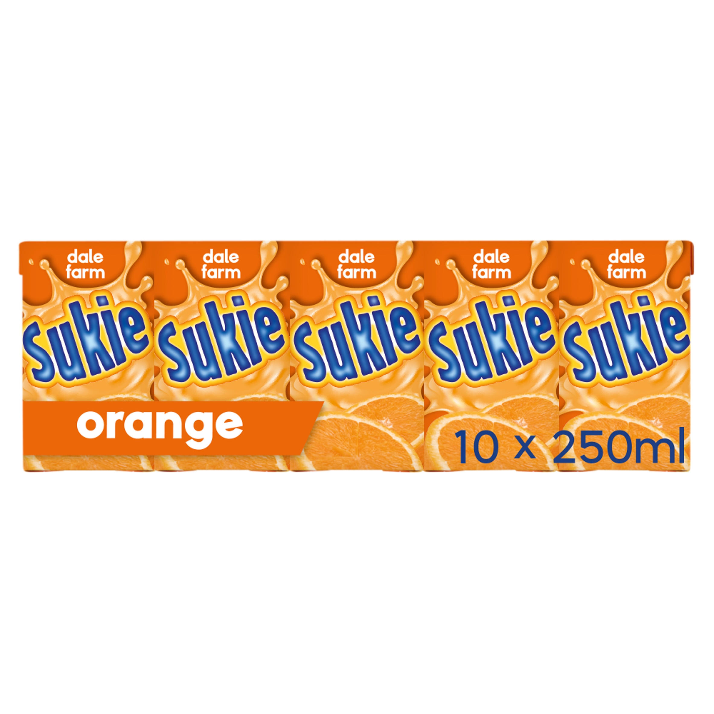 Dale Farm Sukie Orange Drink 10 x 250ml