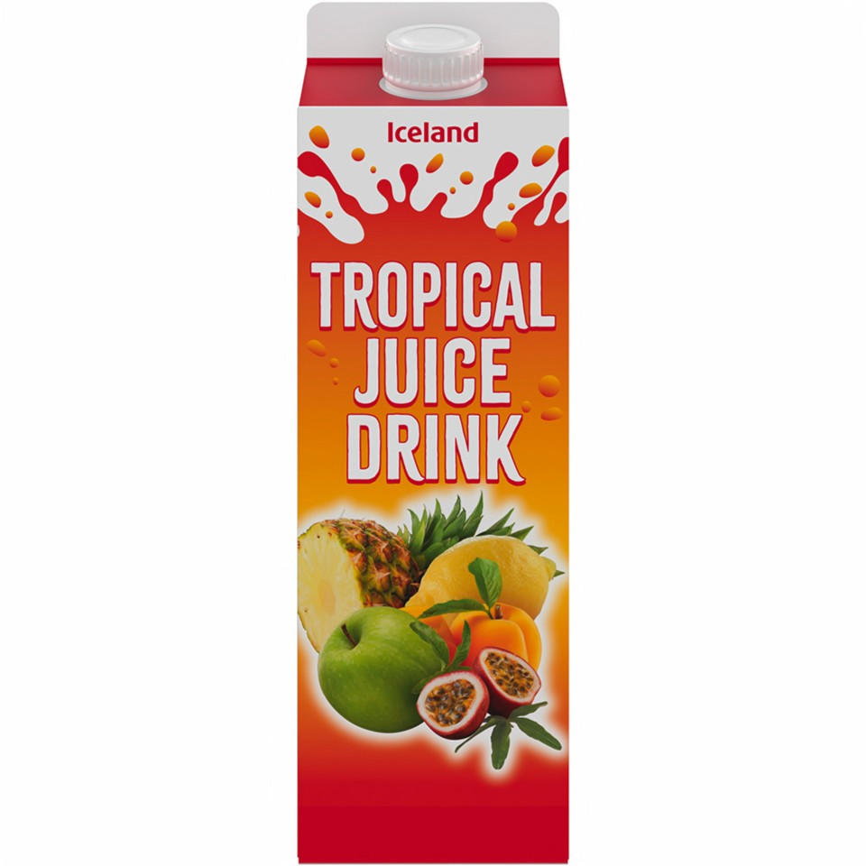 Iceland Tropical Juice Drink 1 litre