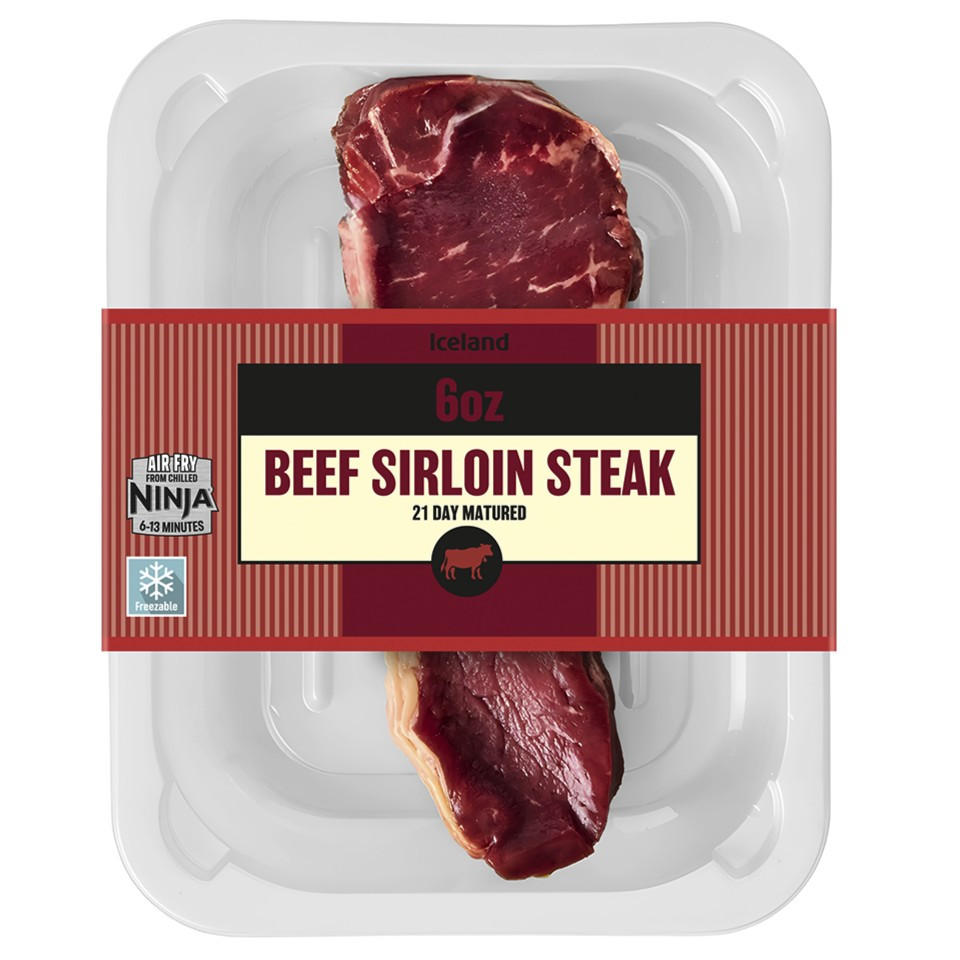 Iceland 170g Sirloin Steak