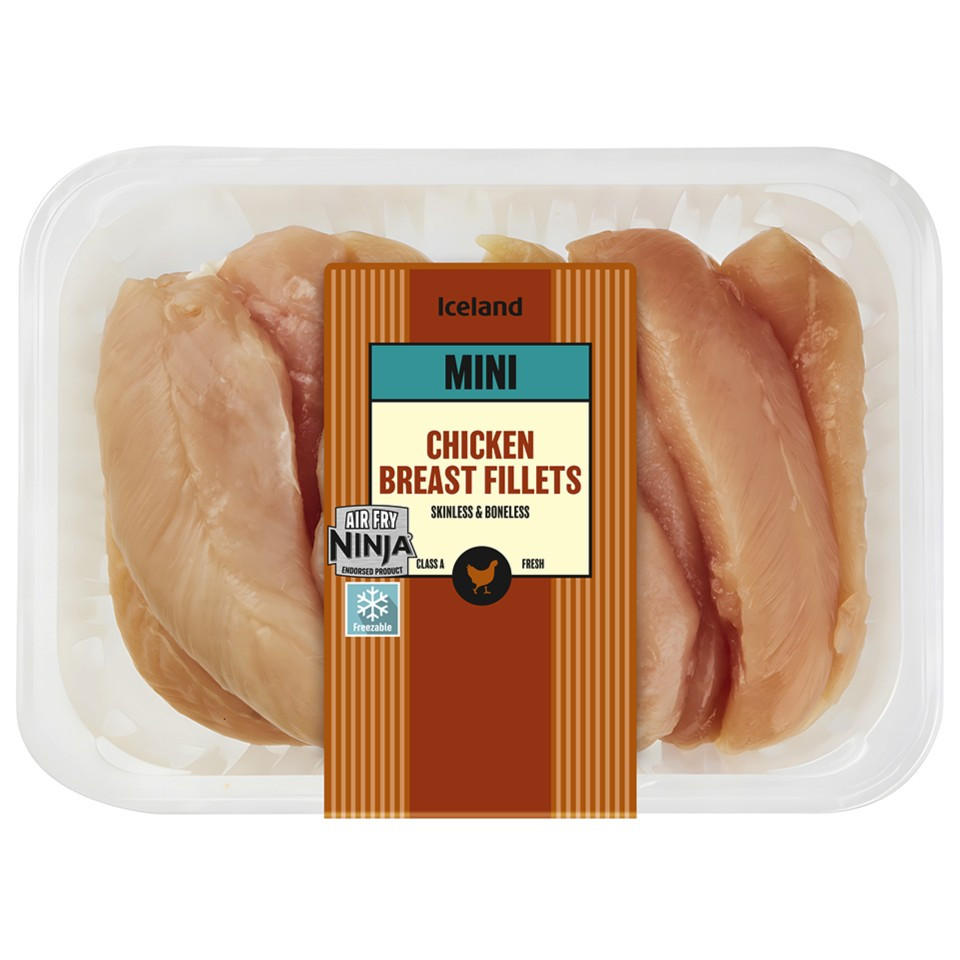 Iceland Chicken Mini Breast Fillets 400g