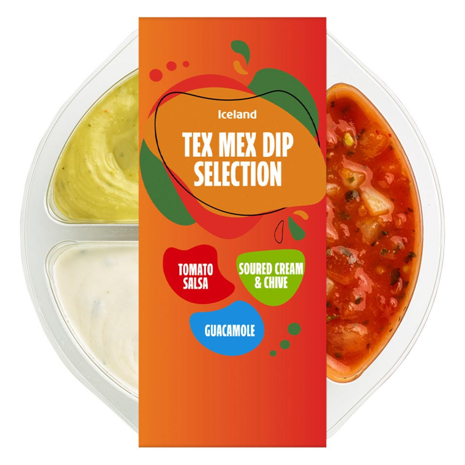 Iceland Tex Mex Dip Selection 210g