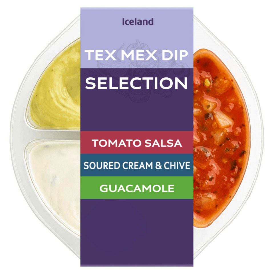 Iceland Tex Mex Dip Selection 210g