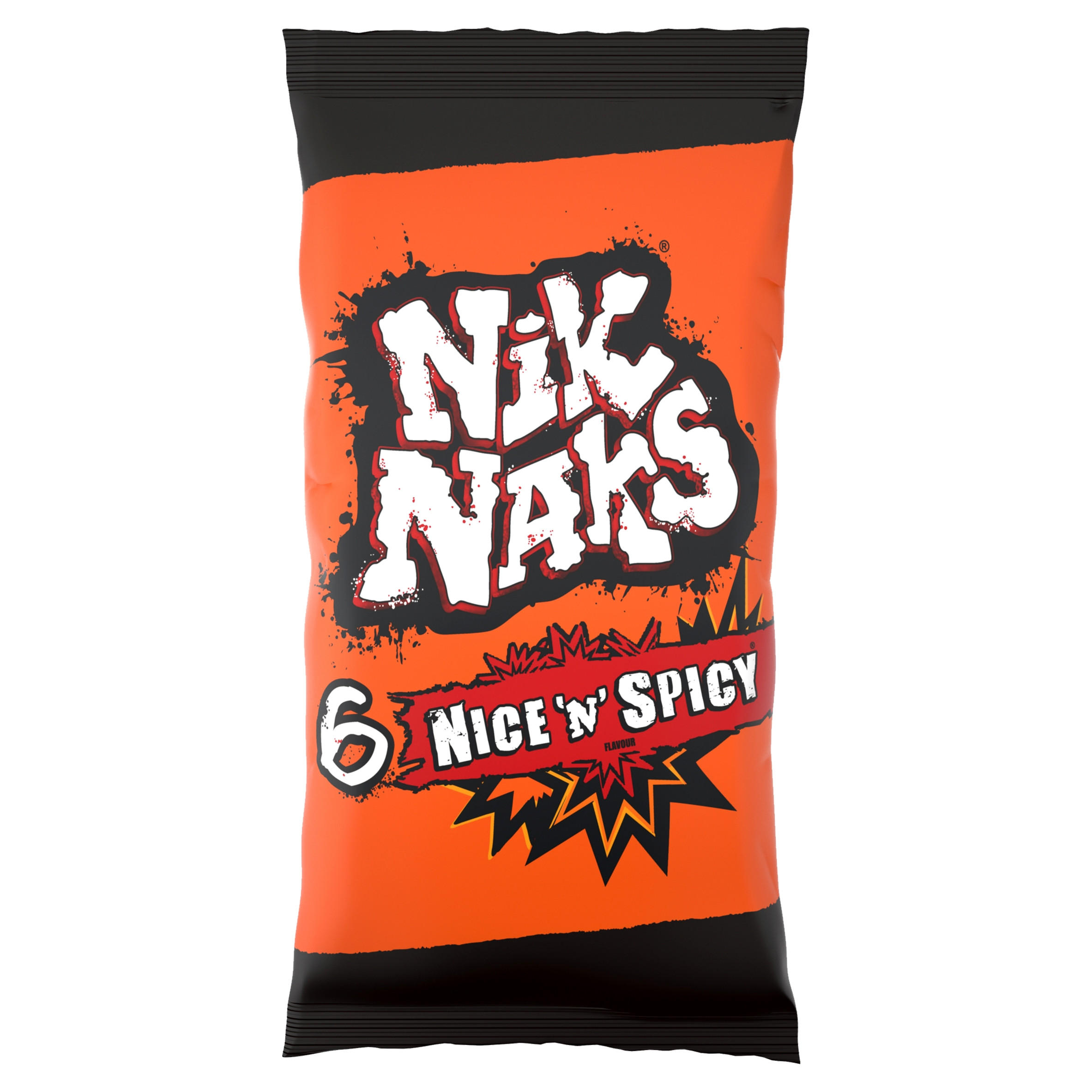 Nik Naks Nice 'N' Spicy Multipack Crisps 6 Pack