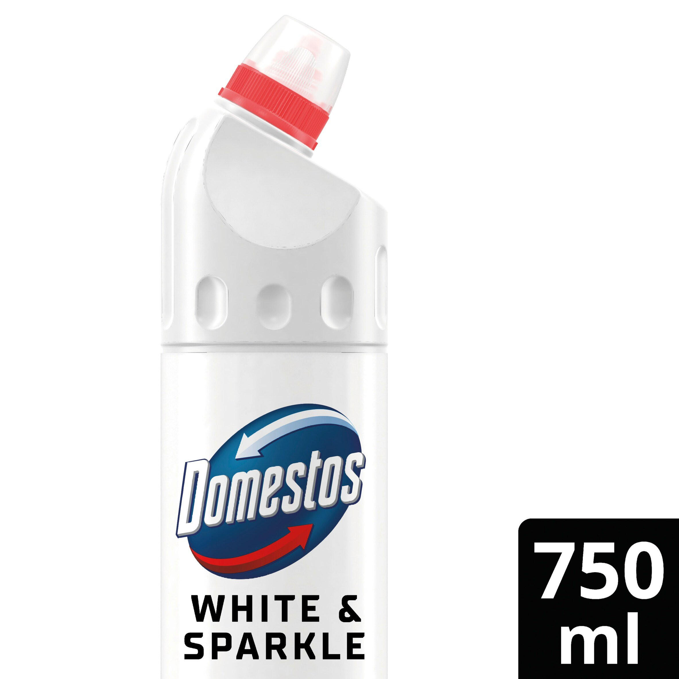 Domestos  Thick Bleach White & Sparkle 750 ml