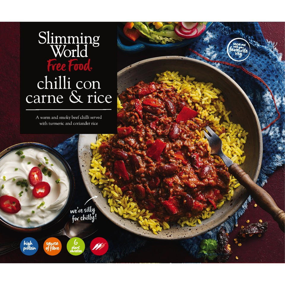 Slimming World Chilli Con Carne & Rice 550g