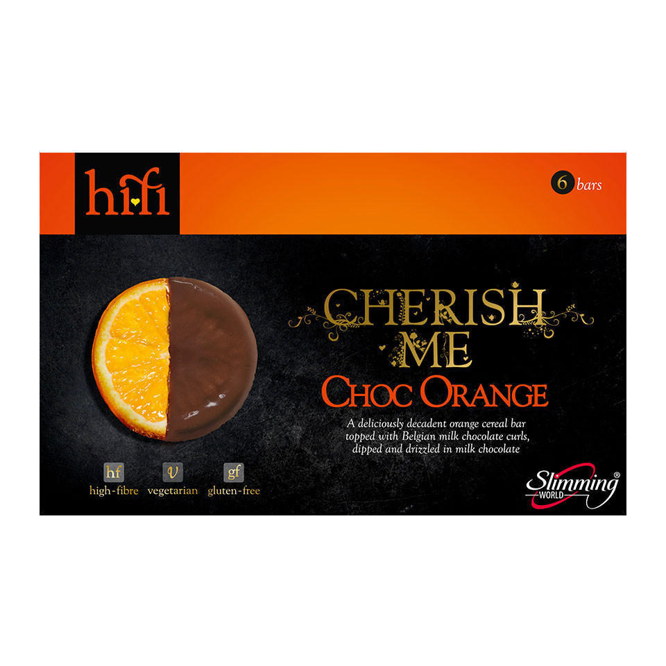 Slimming World Hifi Cherish Me Choc Orange 6 x 20g