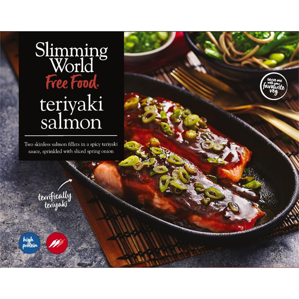 Slimming World Free Food Teriyaki Salmon 300g